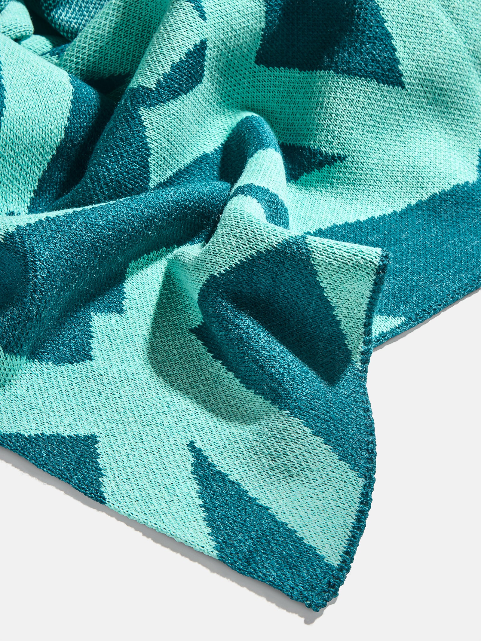 Ramble On Custom Blanket - Teal/Bright Teal - Image 4
