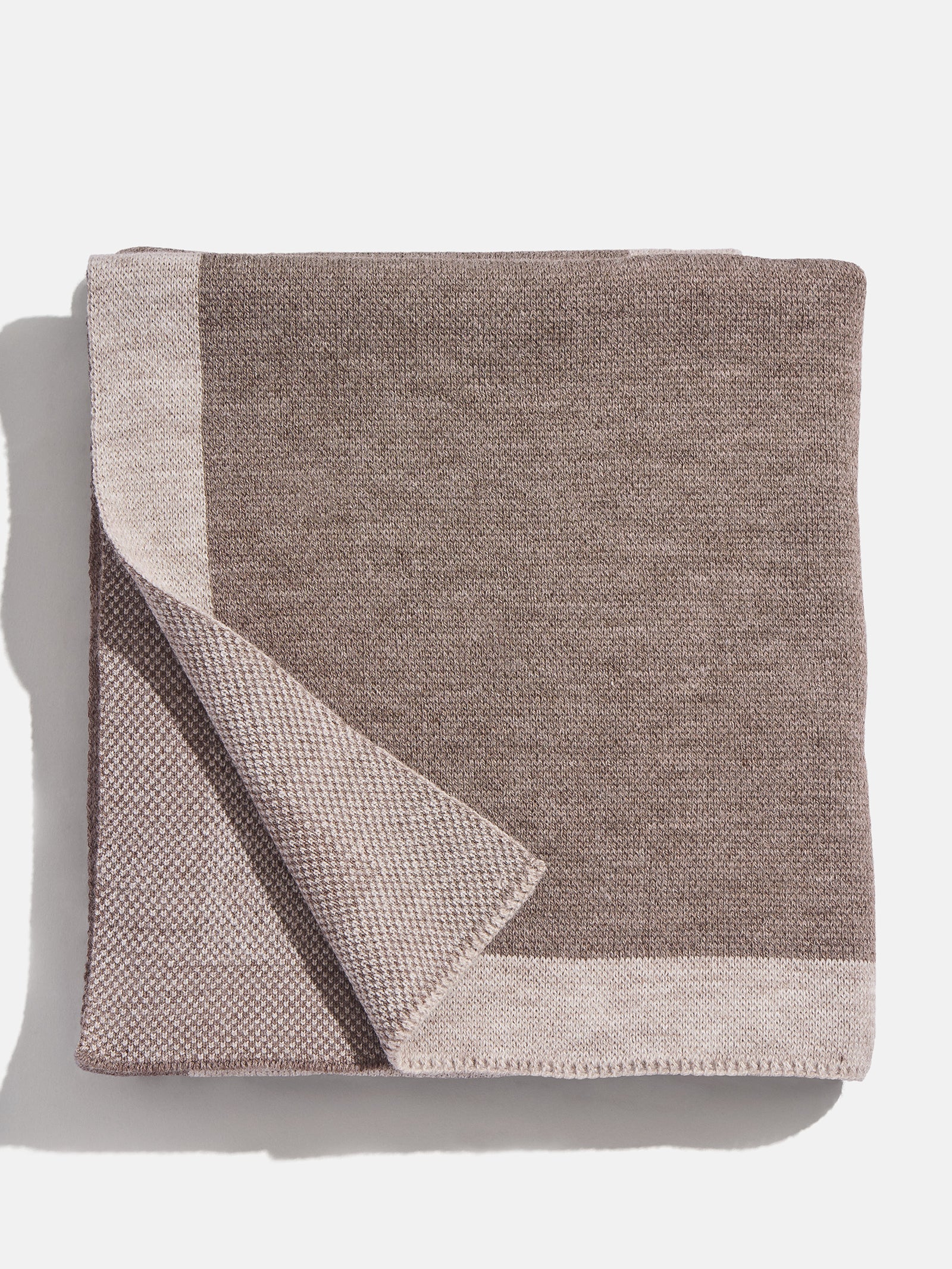 Spell It Out Custom Blanket - Light Brown/Dark Brown - Image 3