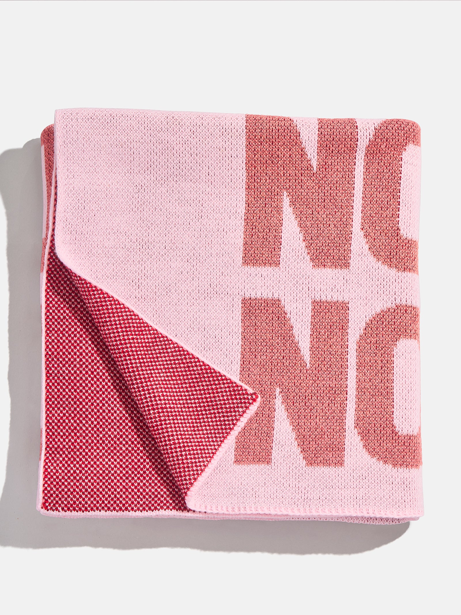 Ombre Name Custom Blanket - Red/Pink - Image 4