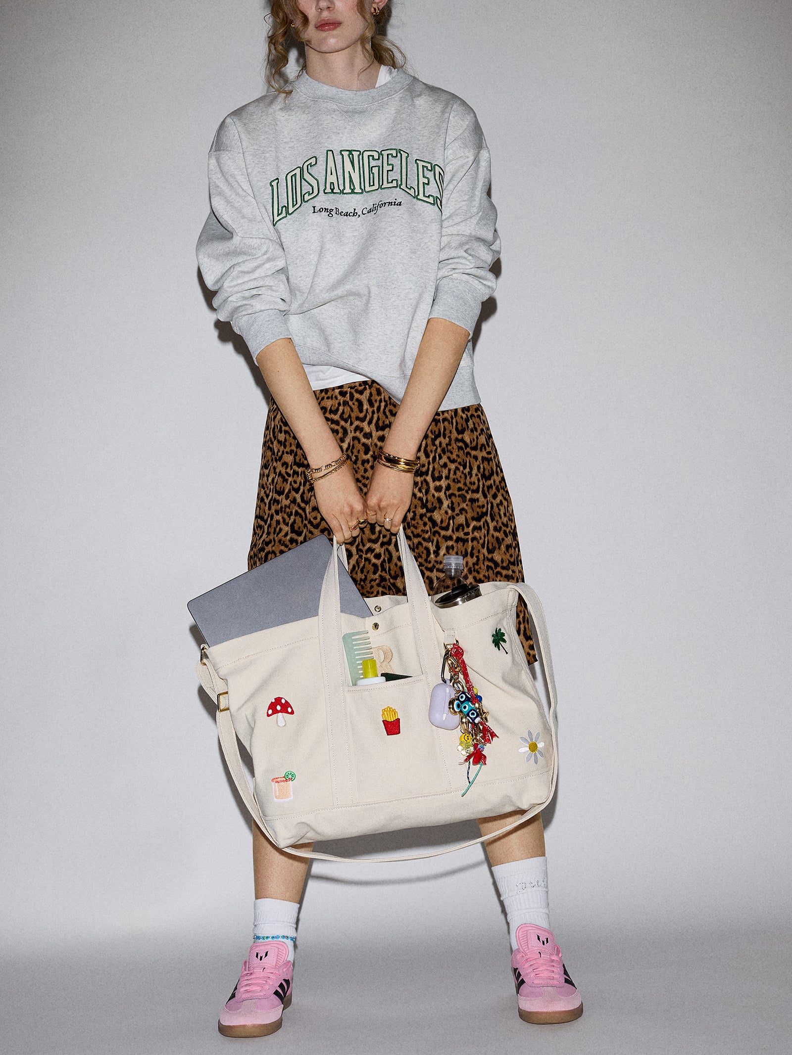Large Custom Icon Tote - Large - Image 2
