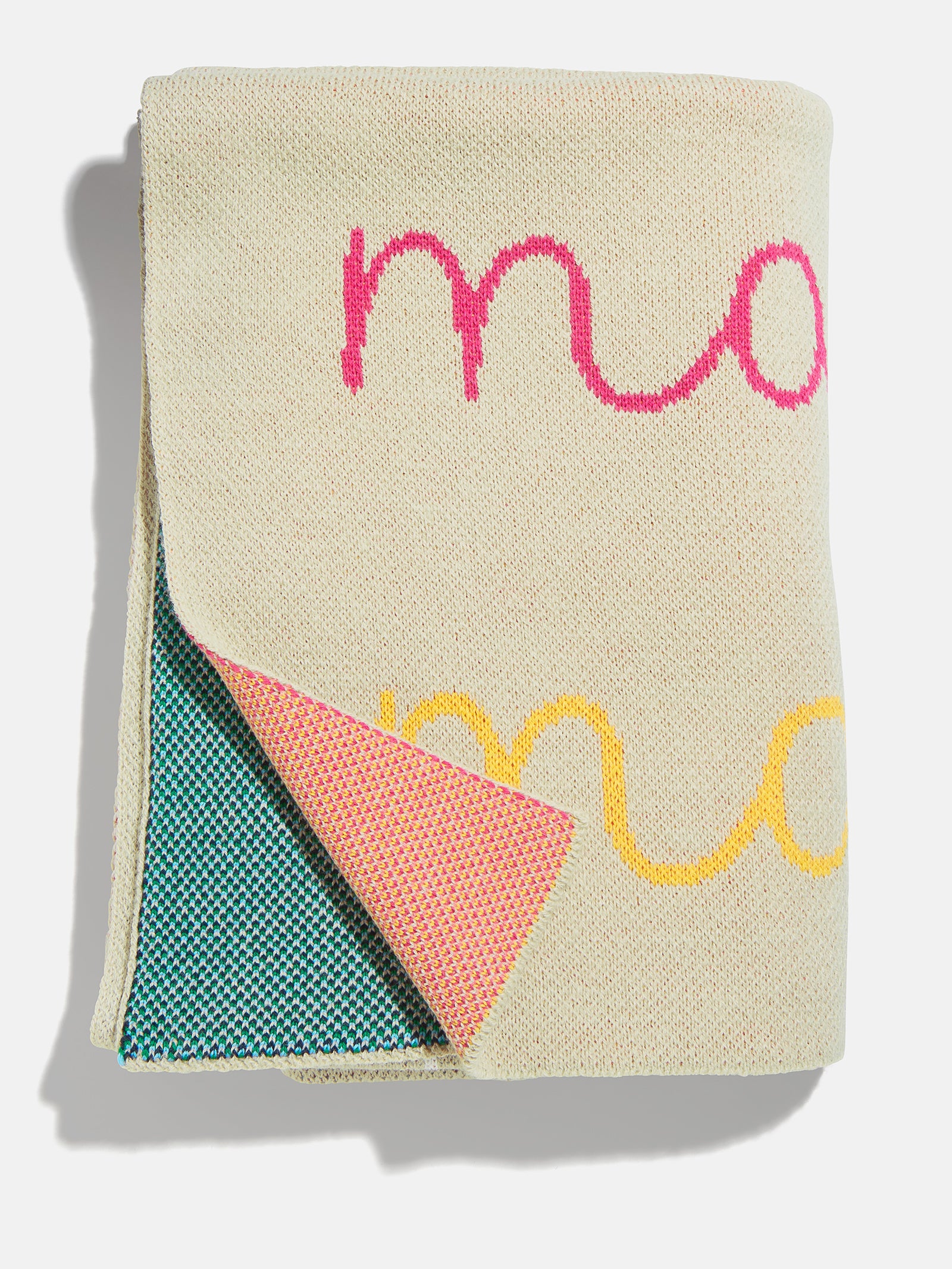 Script Ombre Name Custom Blanket - Beige/Multi - Image 3