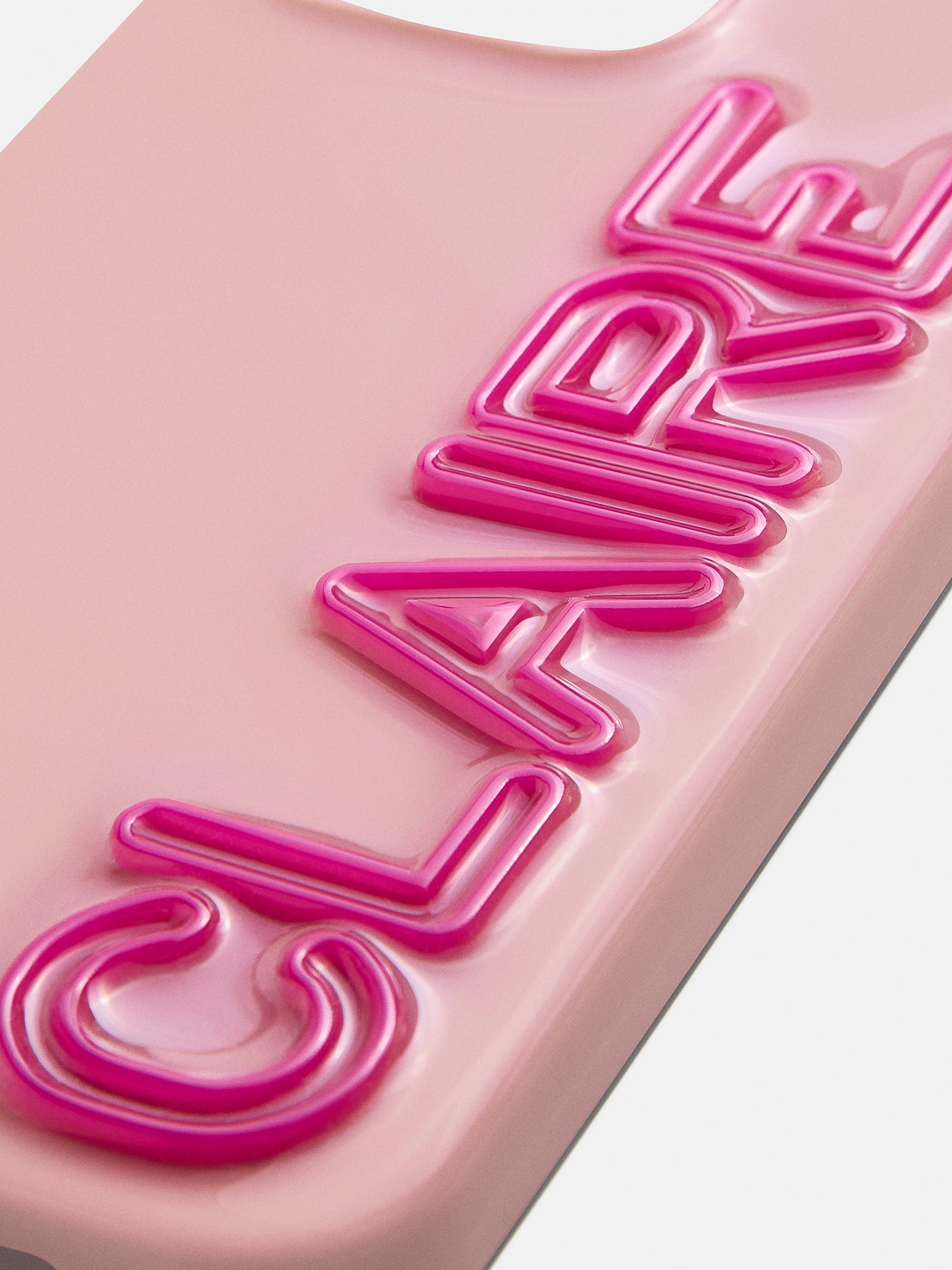 Fine Line Custom Phone Case - Mauve/Magenta - Image 2