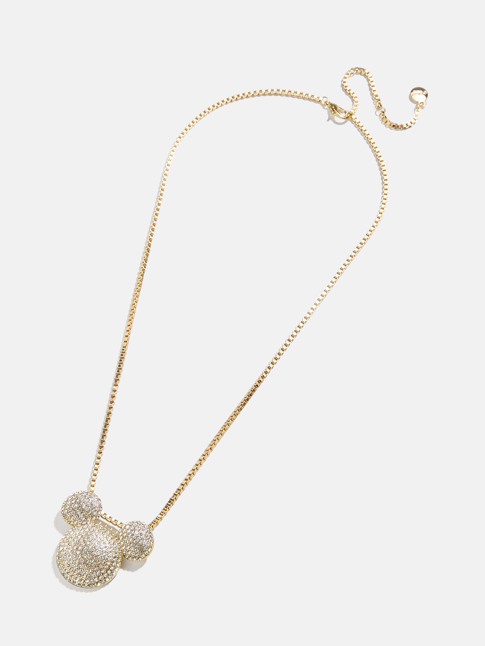 Disney Mickey Mouse Pav?? Bubble Necklace - Gold/Pav?? - Image 4