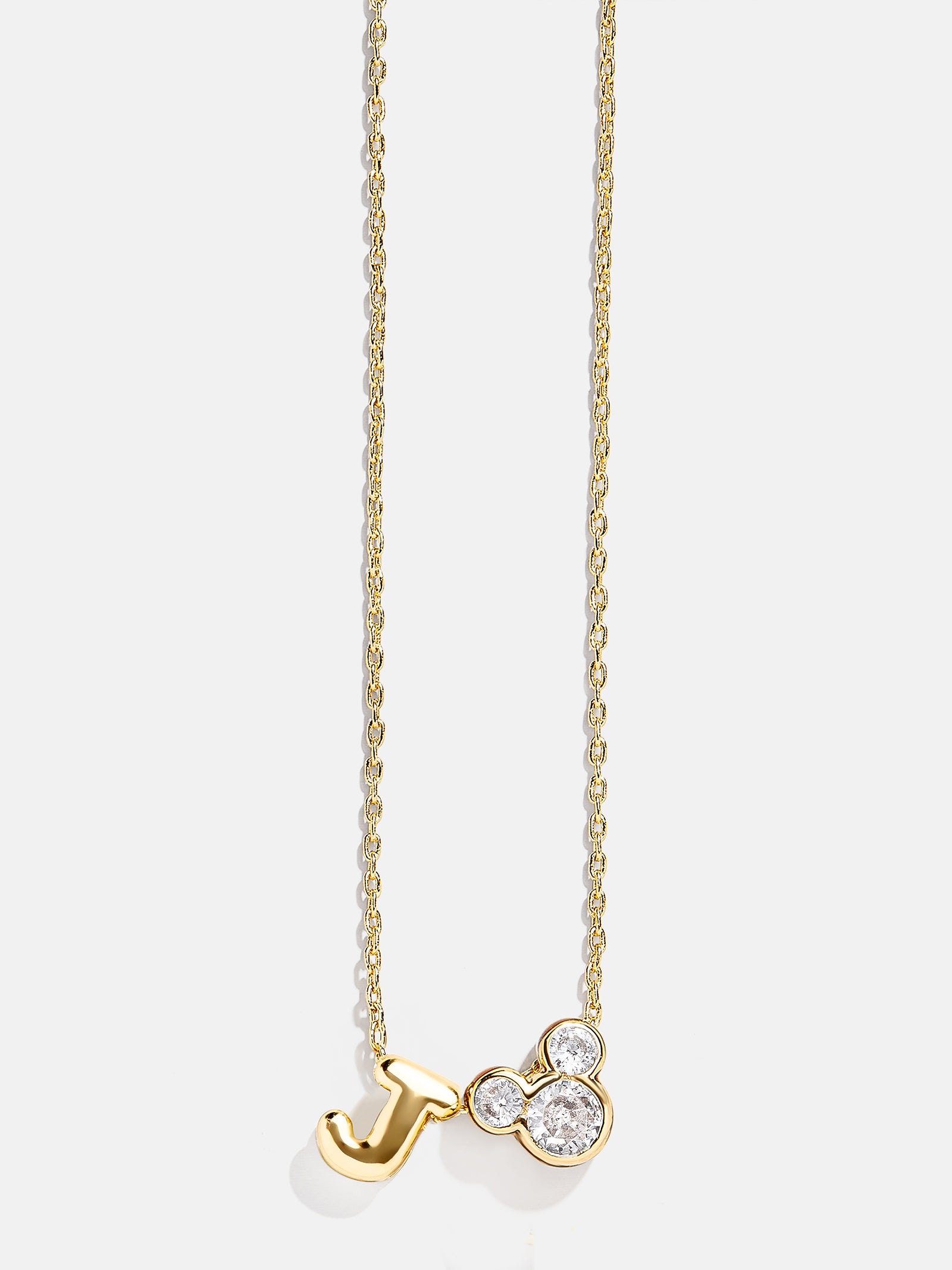 Disney Mickey Mouse Initial Necklace - Gold/Pav?? - Image 12