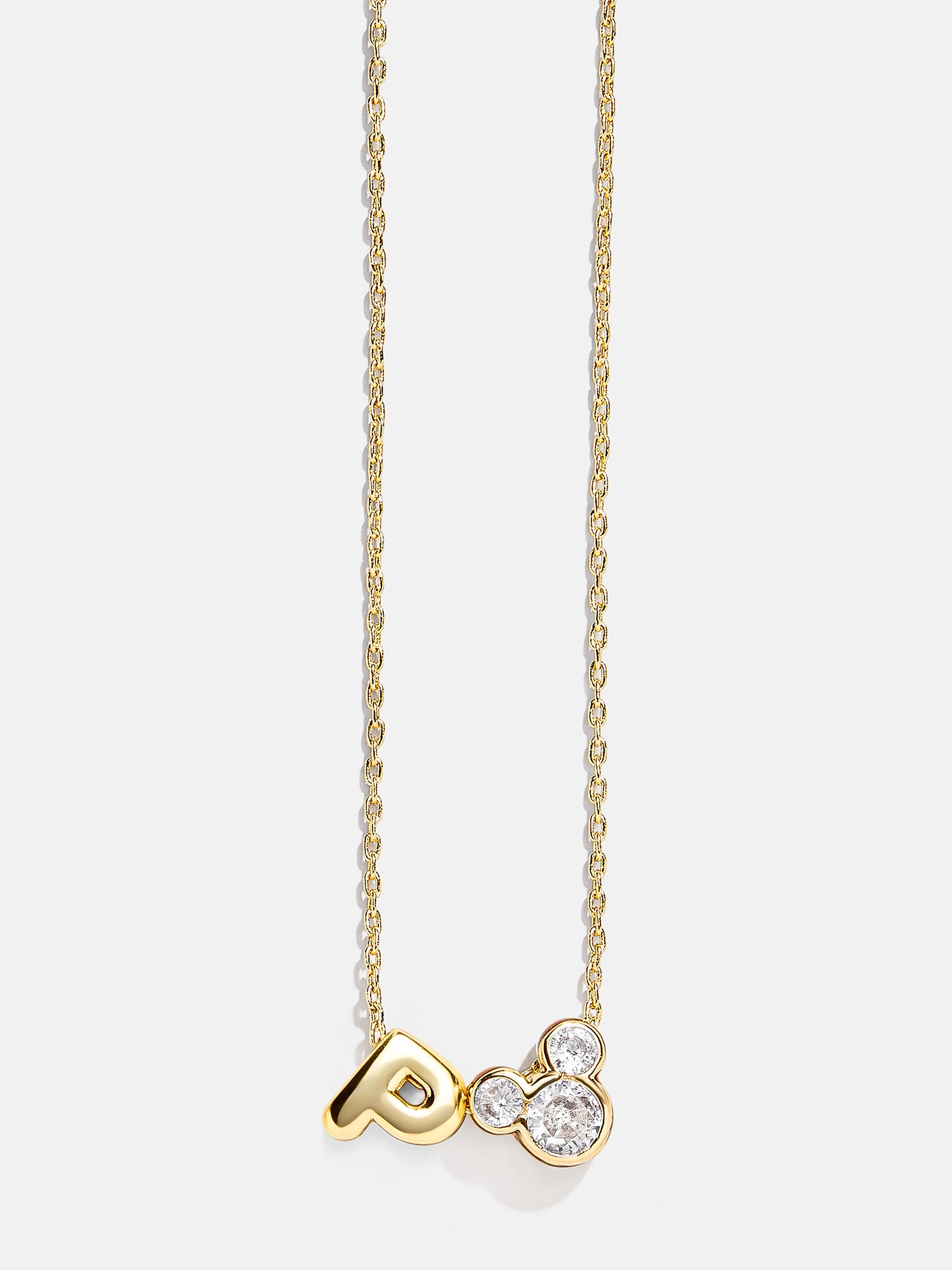 Disney Mickey Mouse Initial Necklace - Gold/Pav?? - Image 18