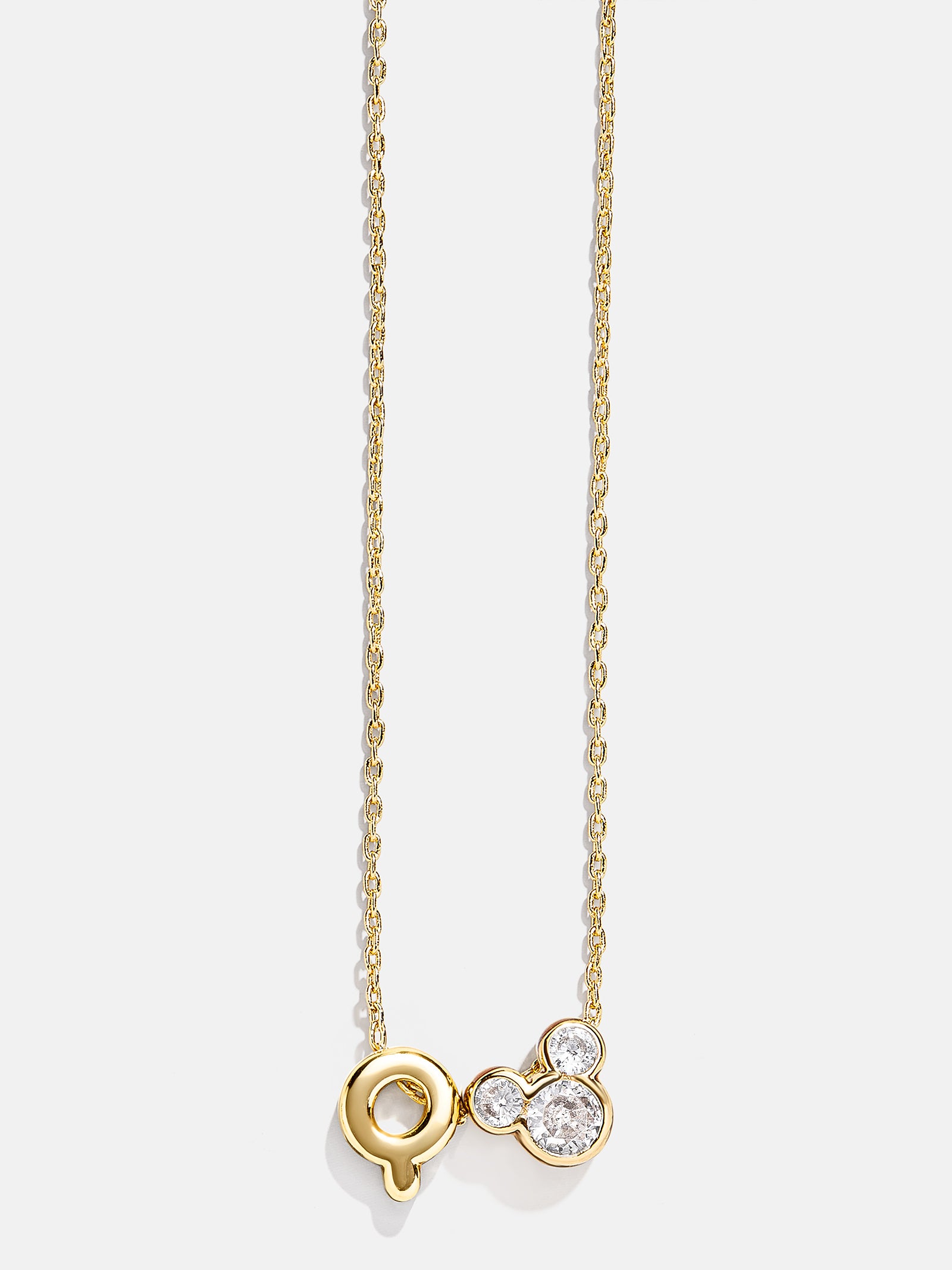 Disney Mickey Mouse Initial Necklace - Gold/Pav?? - Image 19