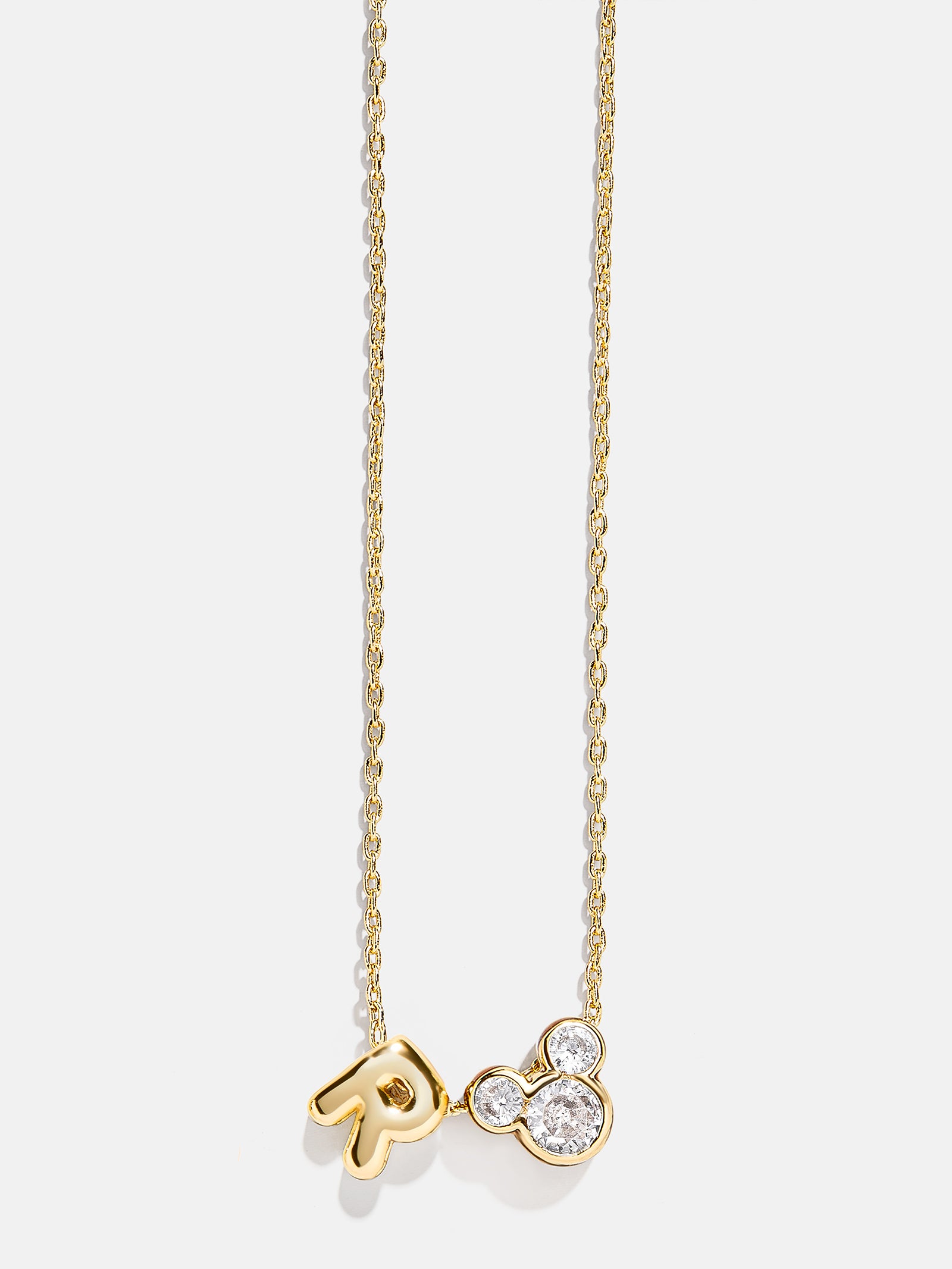 Disney Mickey Mouse Initial Necklace - Gold/Pav?? - Image 20