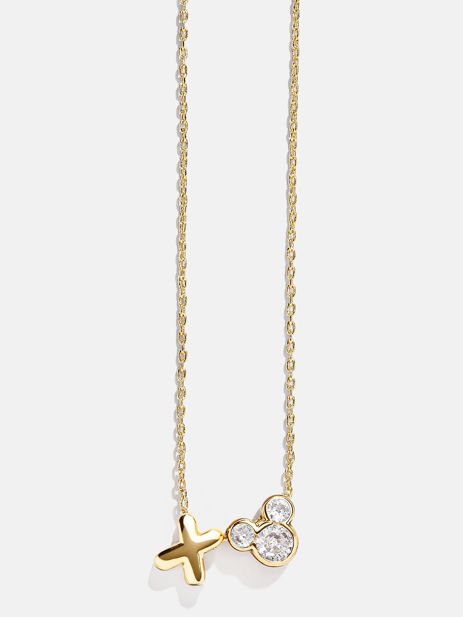 Disney Mickey Mouse Initial Necklace - Gold/Pav?? - Image 26