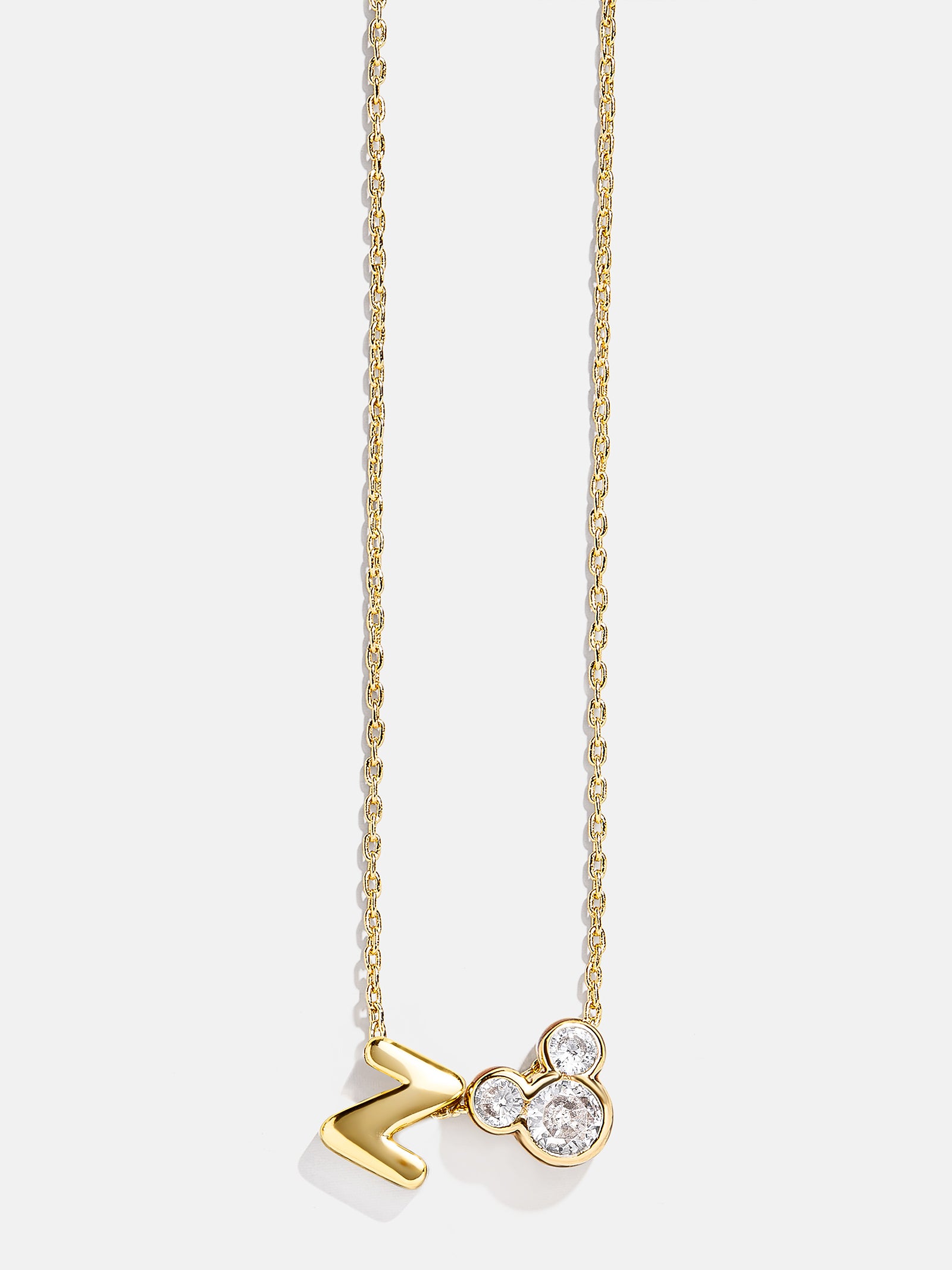 Disney Mickey Mouse Initial Necklace - Gold/Pav?? - Image 28