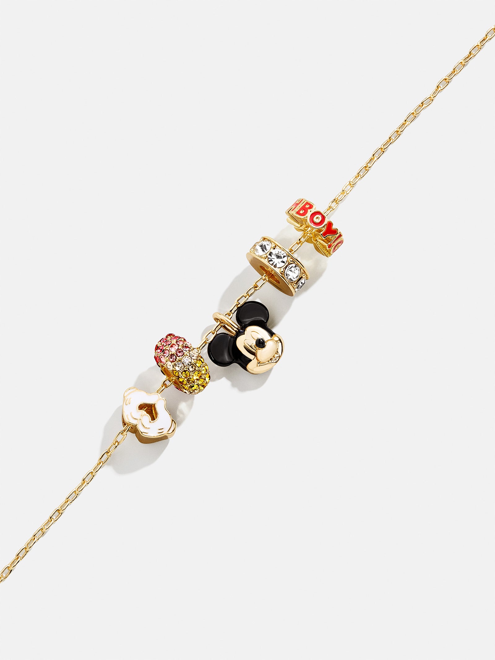Disney Mickey Mouse Beaded Charm Necklace - Mickey Mouse - Image 5