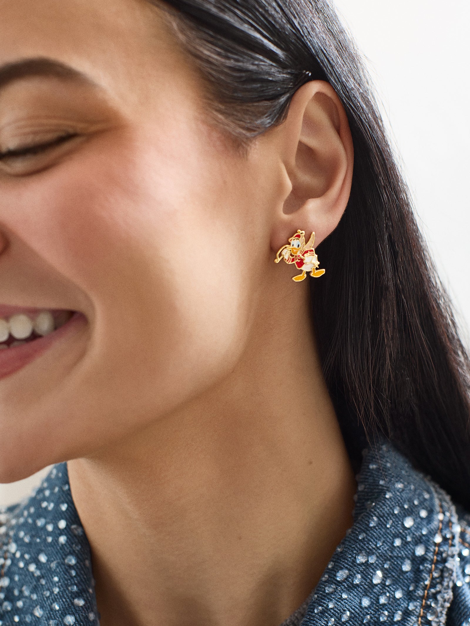 Disney Cupid Earrings - Donald Duck - Image 2