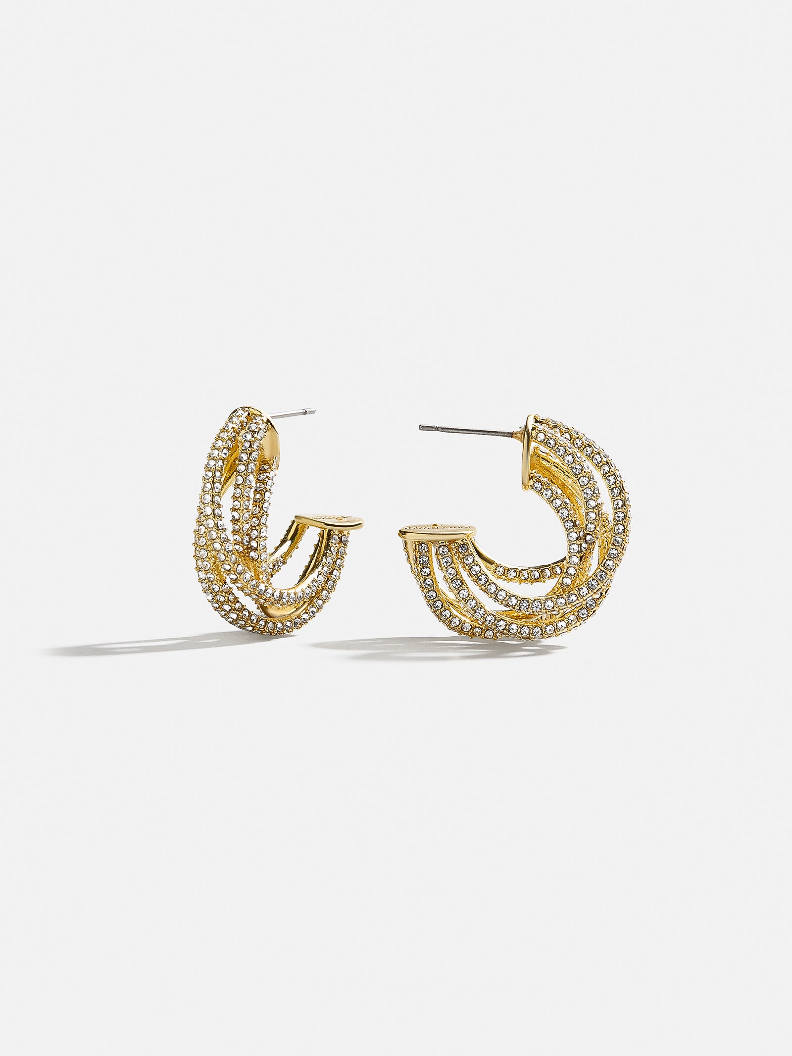 Addison Earrings - Gold/Pav??