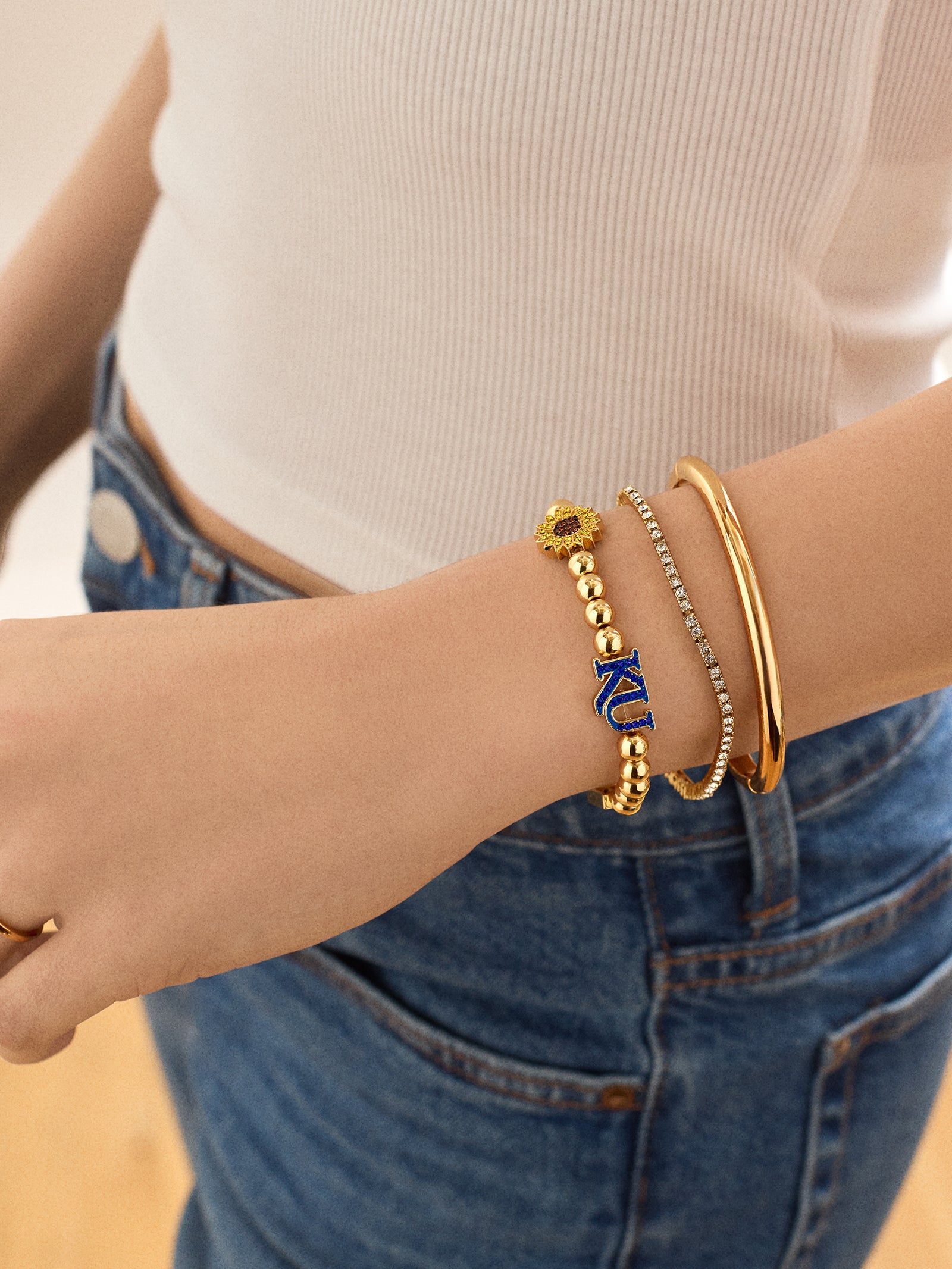 University of Kansas Pisa Bracelet - University of Kansas - Image 2