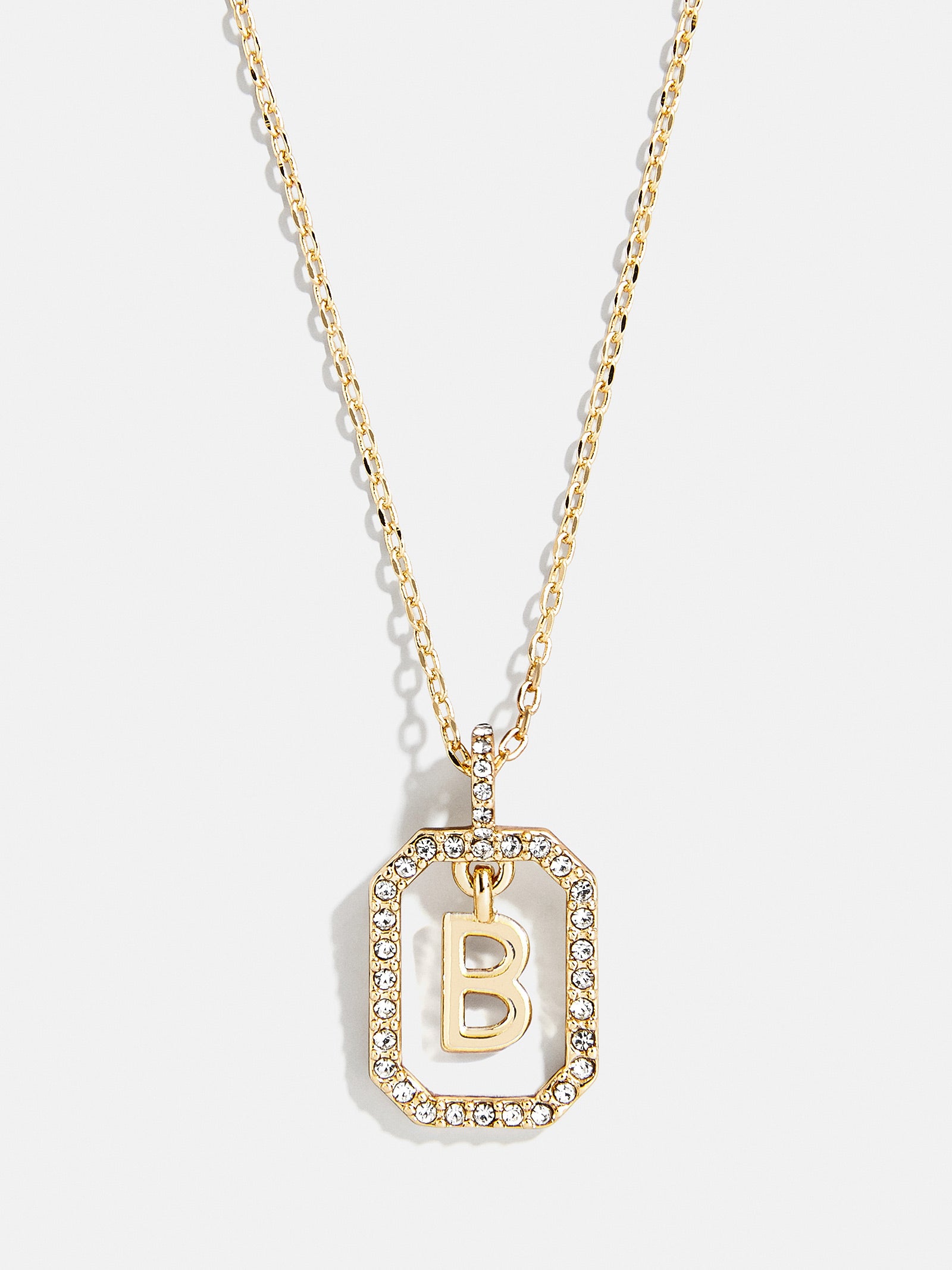 Alicia Initial Necklace - Gold/Pav?? - Image 4