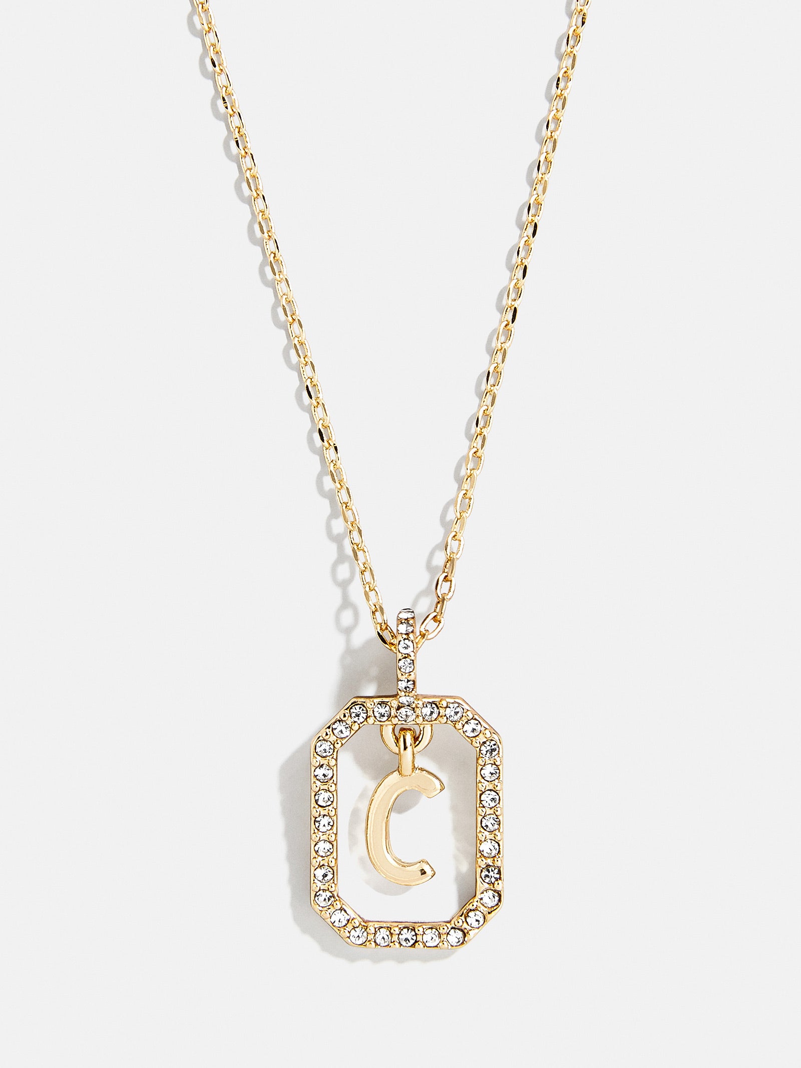 Alicia Initial Necklace - Gold/Pav?? - Image 5