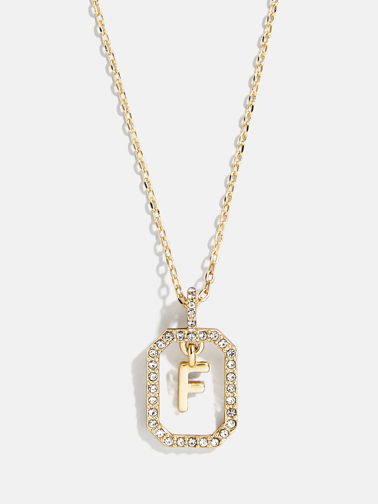 Alicia Initial Necklace - Gold/Pav?? - Image 8