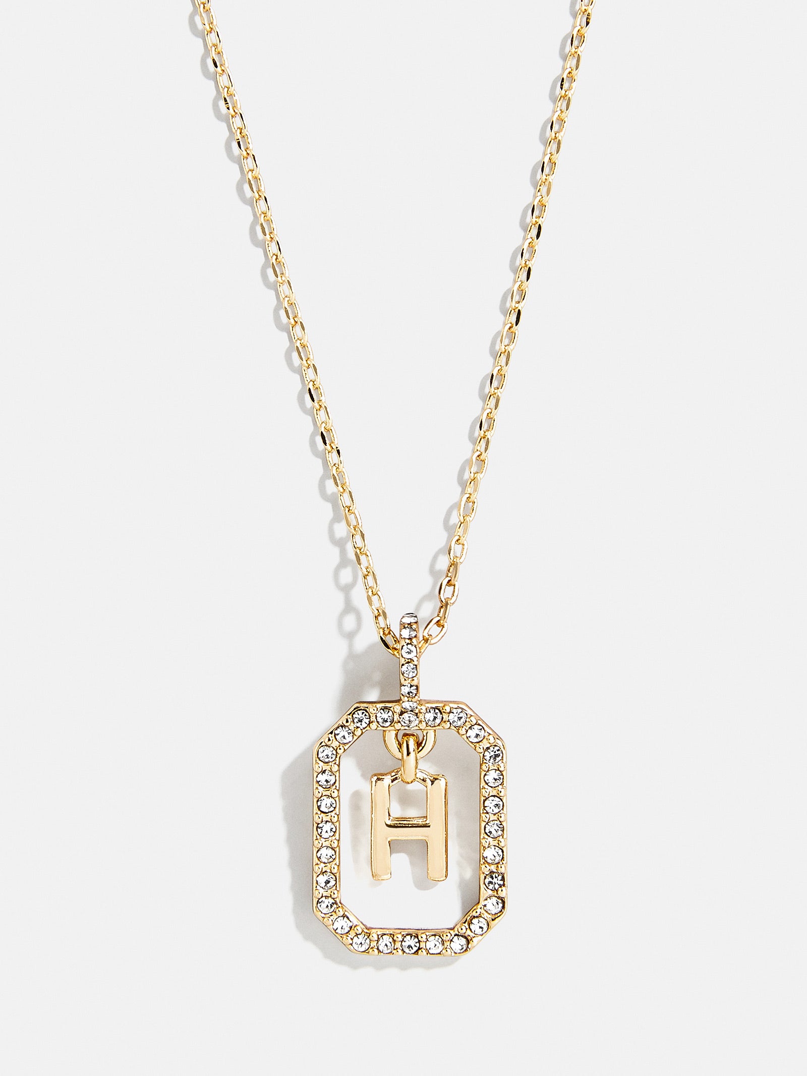 Alicia Initial Necklace - Gold/Pav?? - Image 10