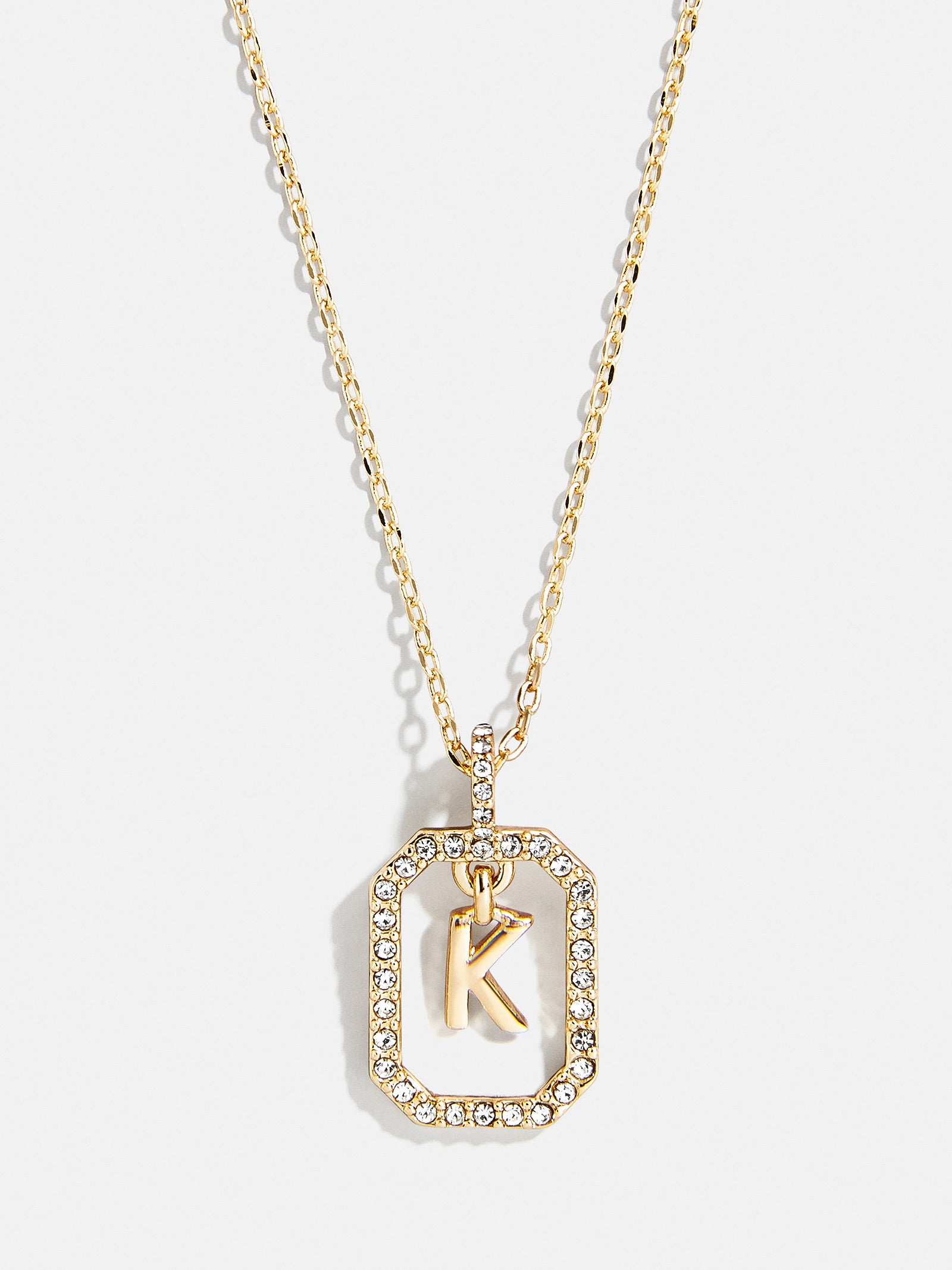 Alicia Initial Necklace - Gold/Pav?? - Image 13