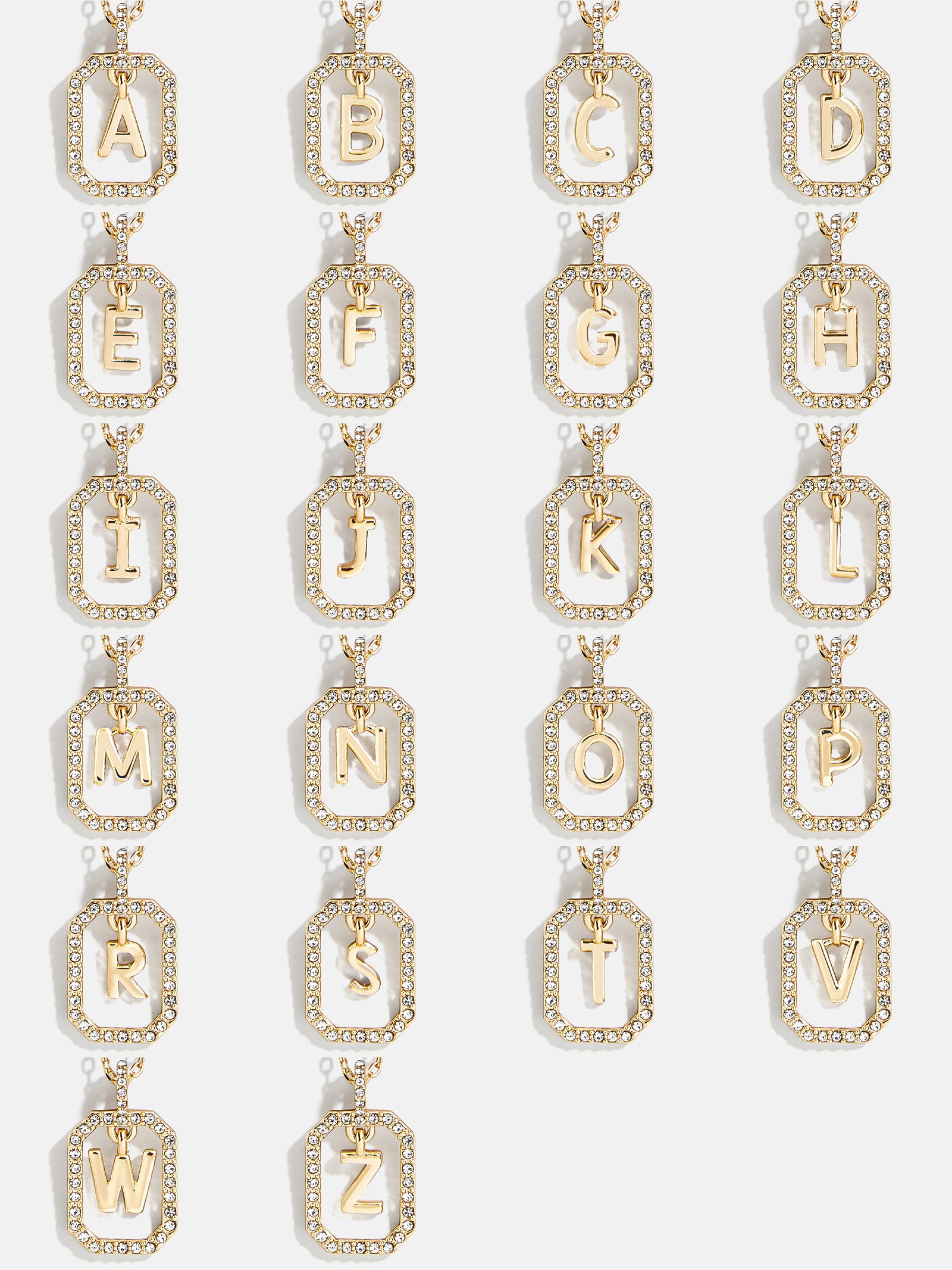 Alicia Initial Necklace - Gold/Pav?? - Image 27