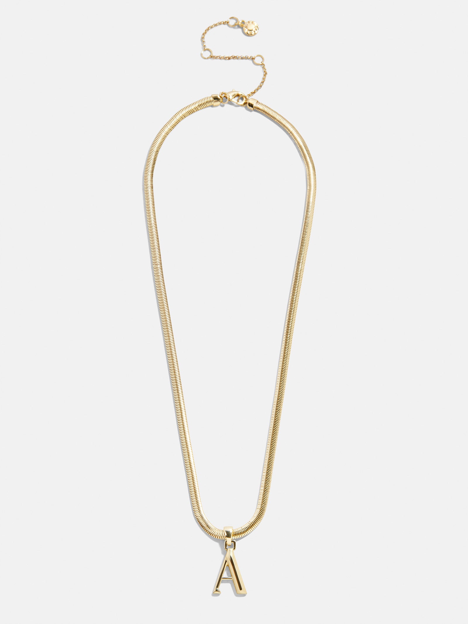Gia Initial Necklace - Gold - Image 26