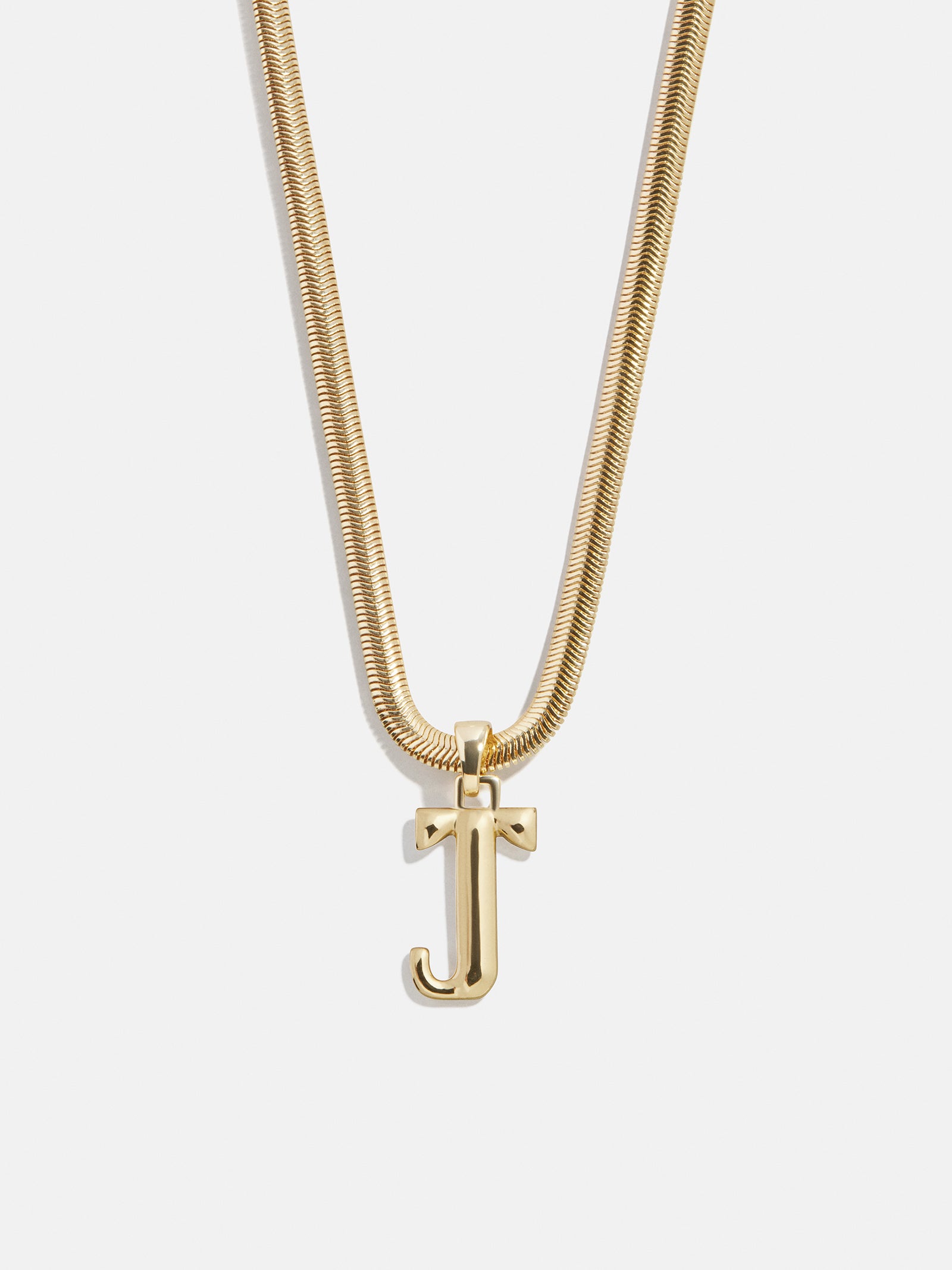 Gia Initial Necklace - Gold - Image 12