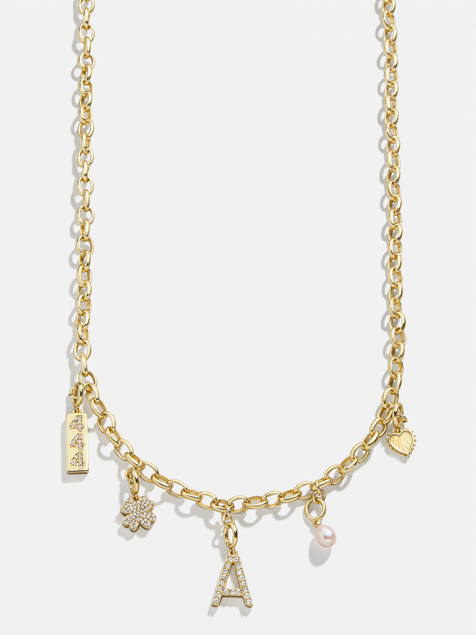 Spaced Custom Charm Necklace - Spaced Charm Necklace - Image 12