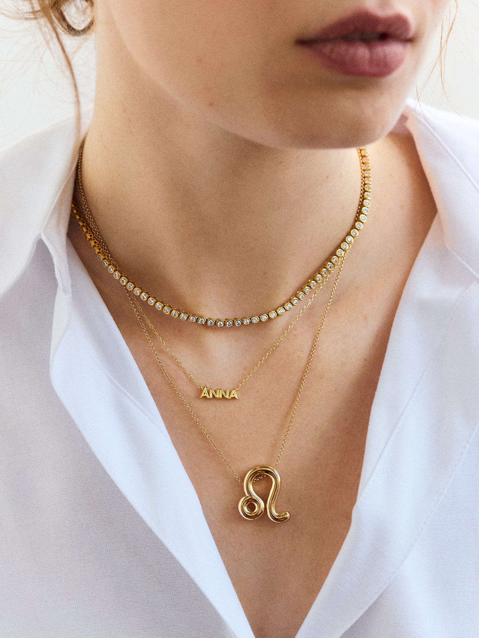 Bubble Zodiac Necklace - Aries - Image 2