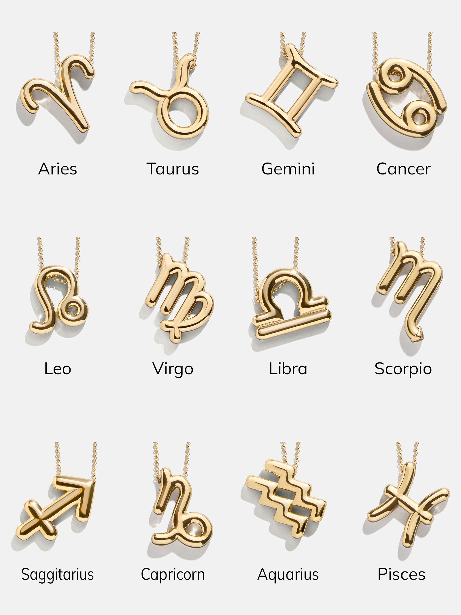 Bubble Zodiac Necklace - Aries - Image 4