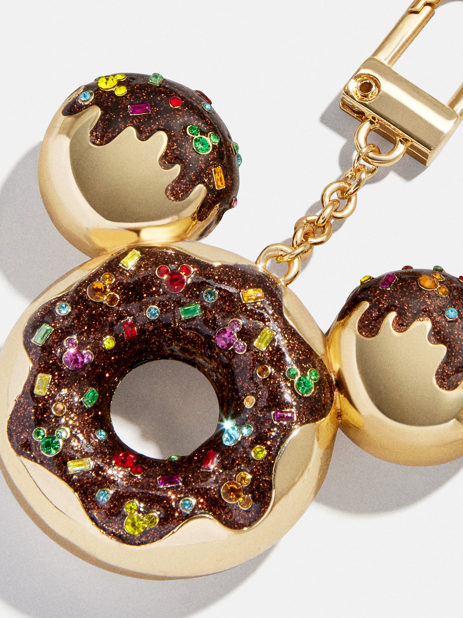 Disney Mickey Mouse Chocolate Donut Bag Charm - Disney Chocolate Donut Bag Charm - Image 3