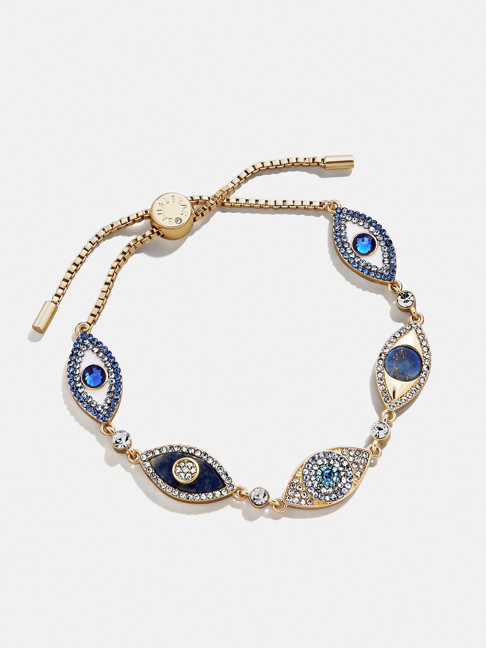 Ojo Bracelet - Gold/Blue - Image 3