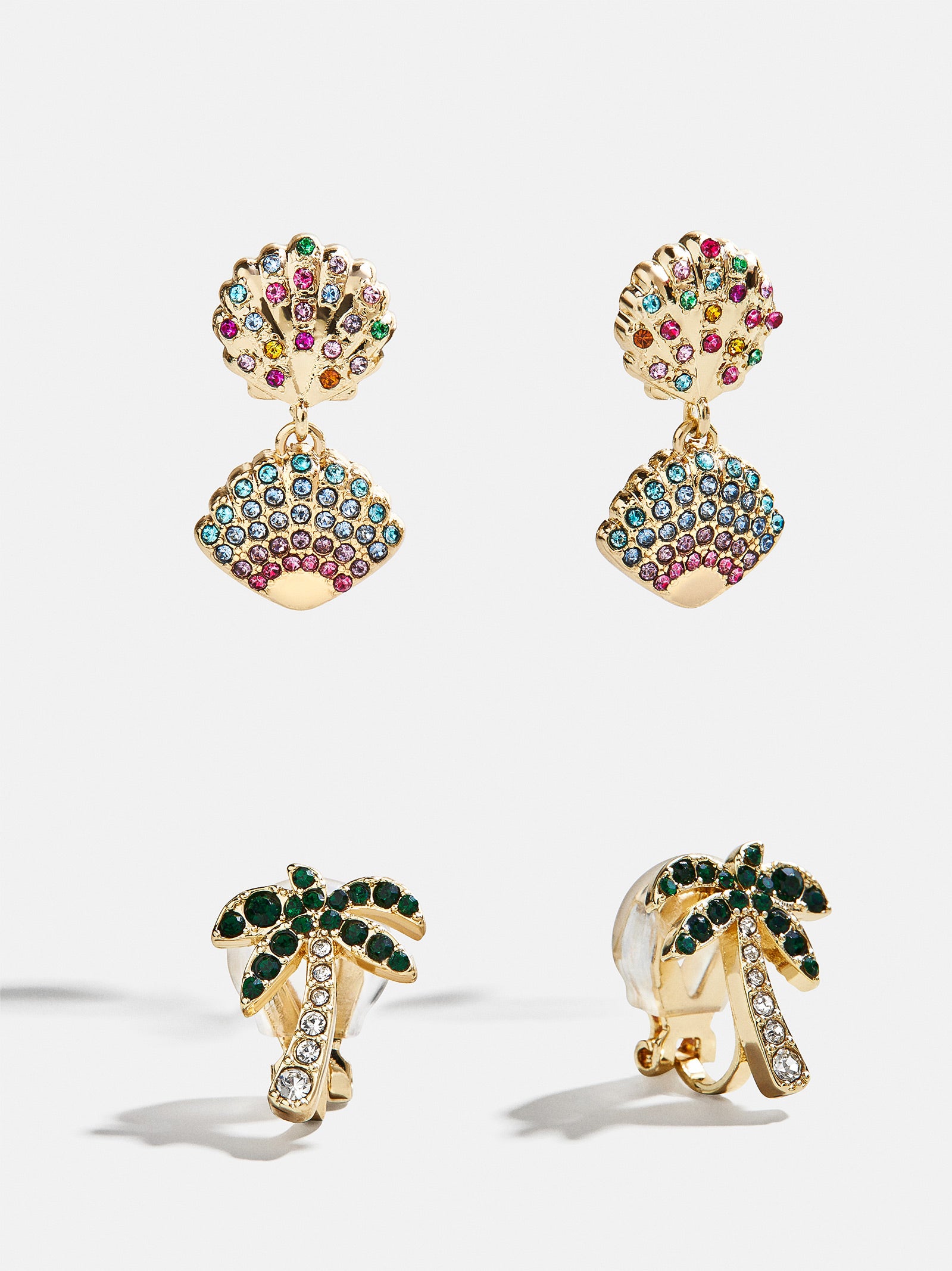 Island Time Kids' Earring Set - Seashell