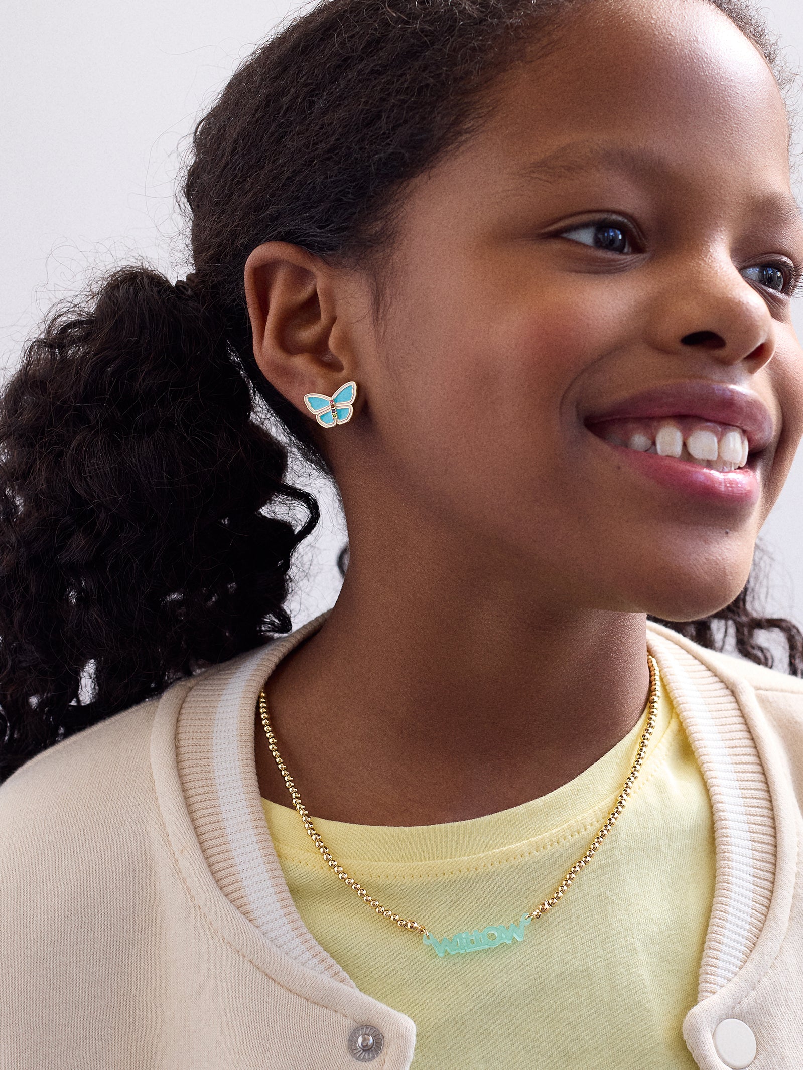 Happy Place Kids' Earring Set - Butterfly - Image 3