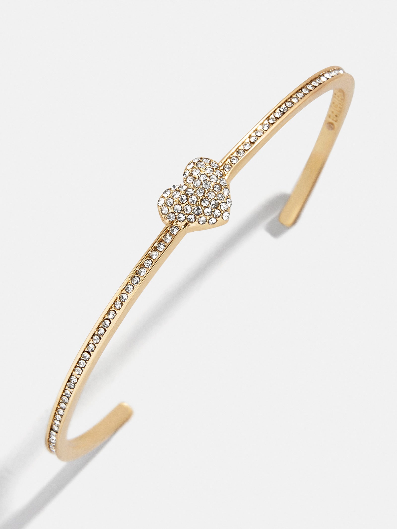 Heart Cuff Bracelet - Heart - Image 3