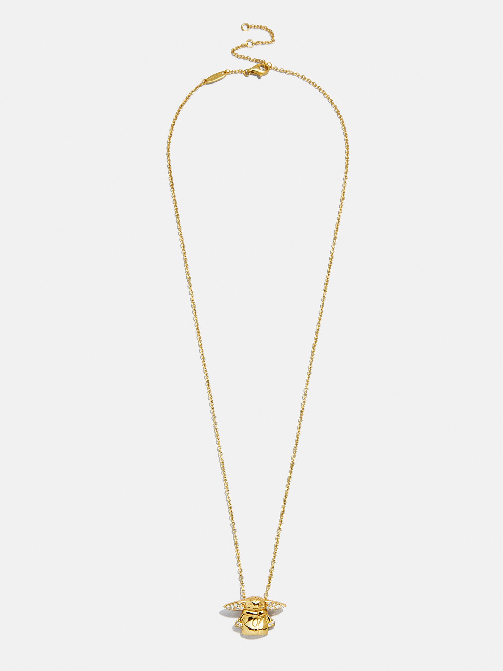 STAR WARS? GROGU? 18K Gold Pendant Necklace - Gold - Image 3