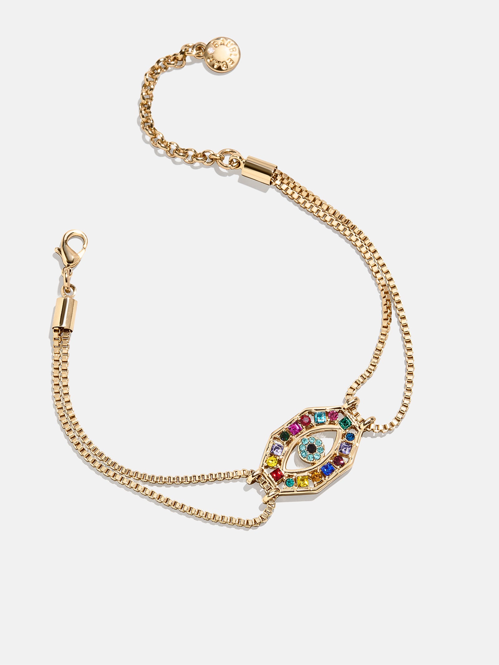 Evil Eye Reversible Bracelet - Gold/Multi - Image 5