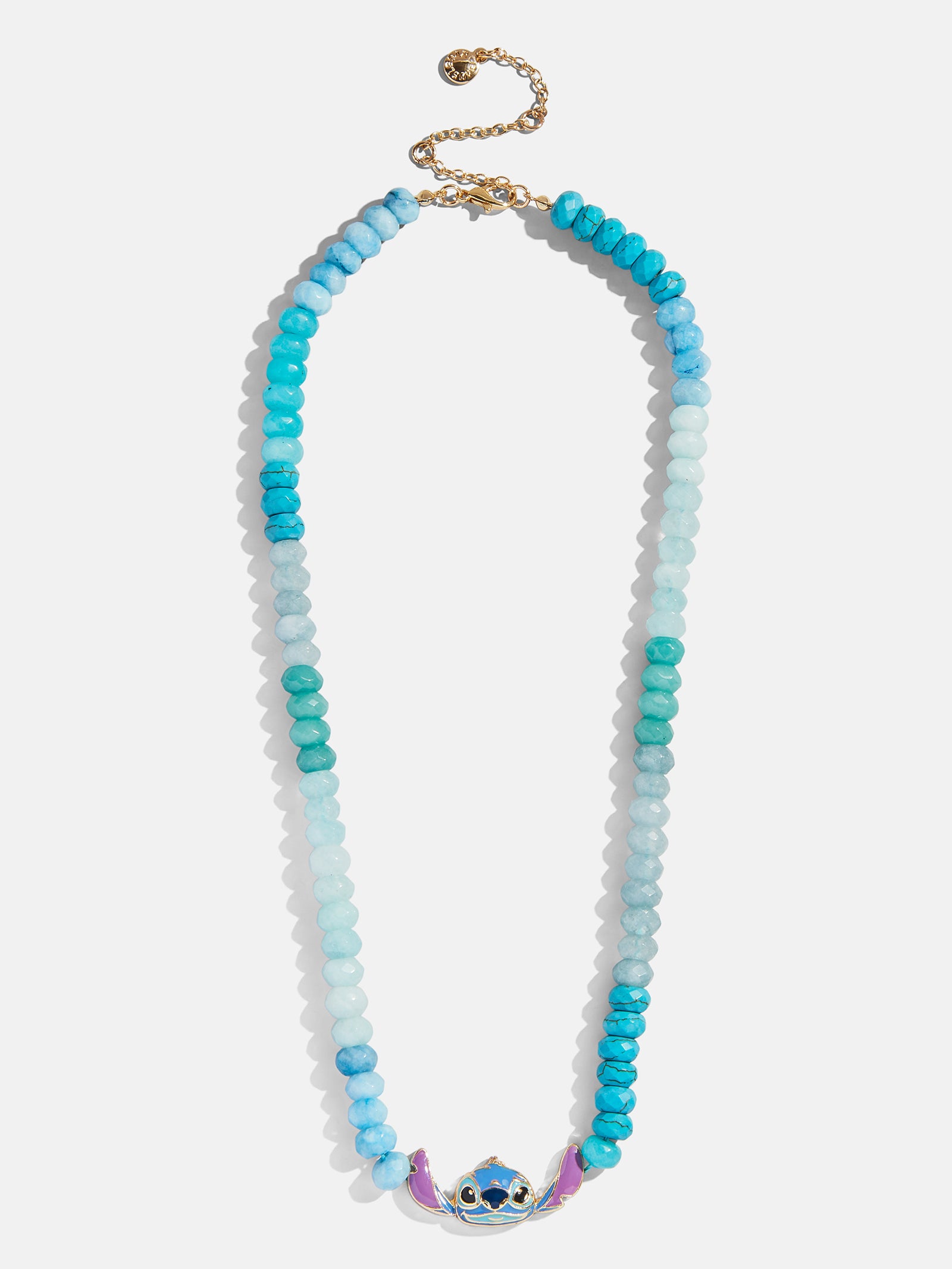 Disney Stitch Semi-Precious Necklace - Blue - Image 3