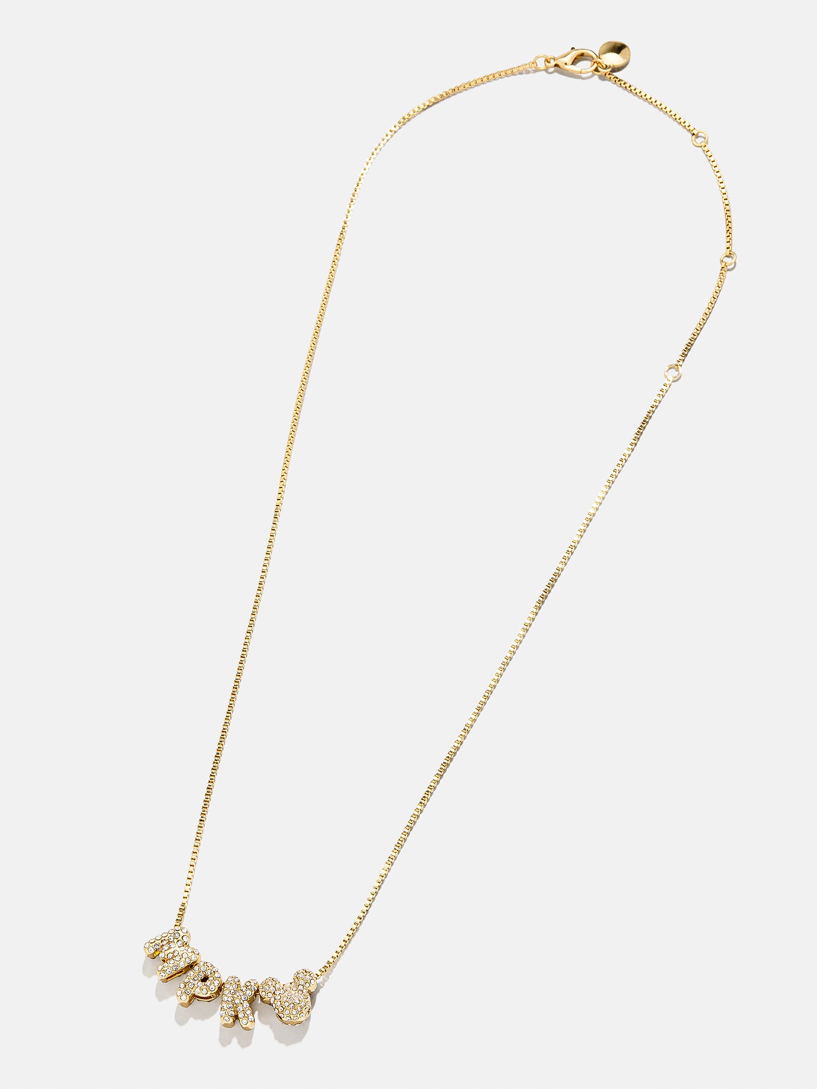 Disney Bubble Letter Custom Necklace - Image 8