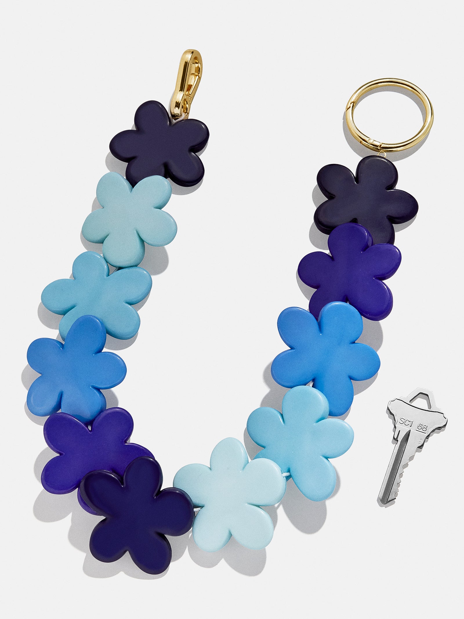 Flower Child Bag Charm - Blue - Image 3
