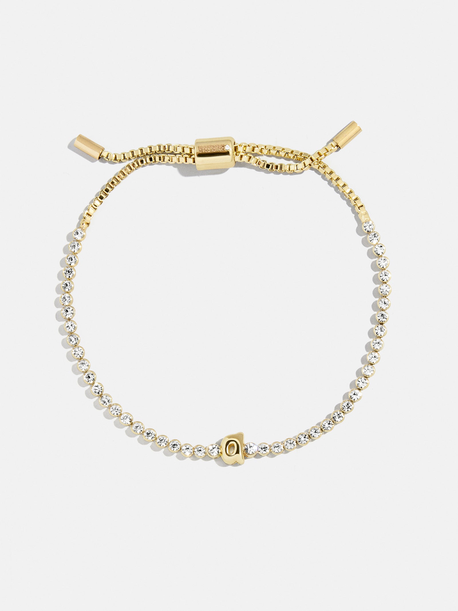 Bubble Initial Tennis Bracelet - Tennis Bracelet - Image 3
