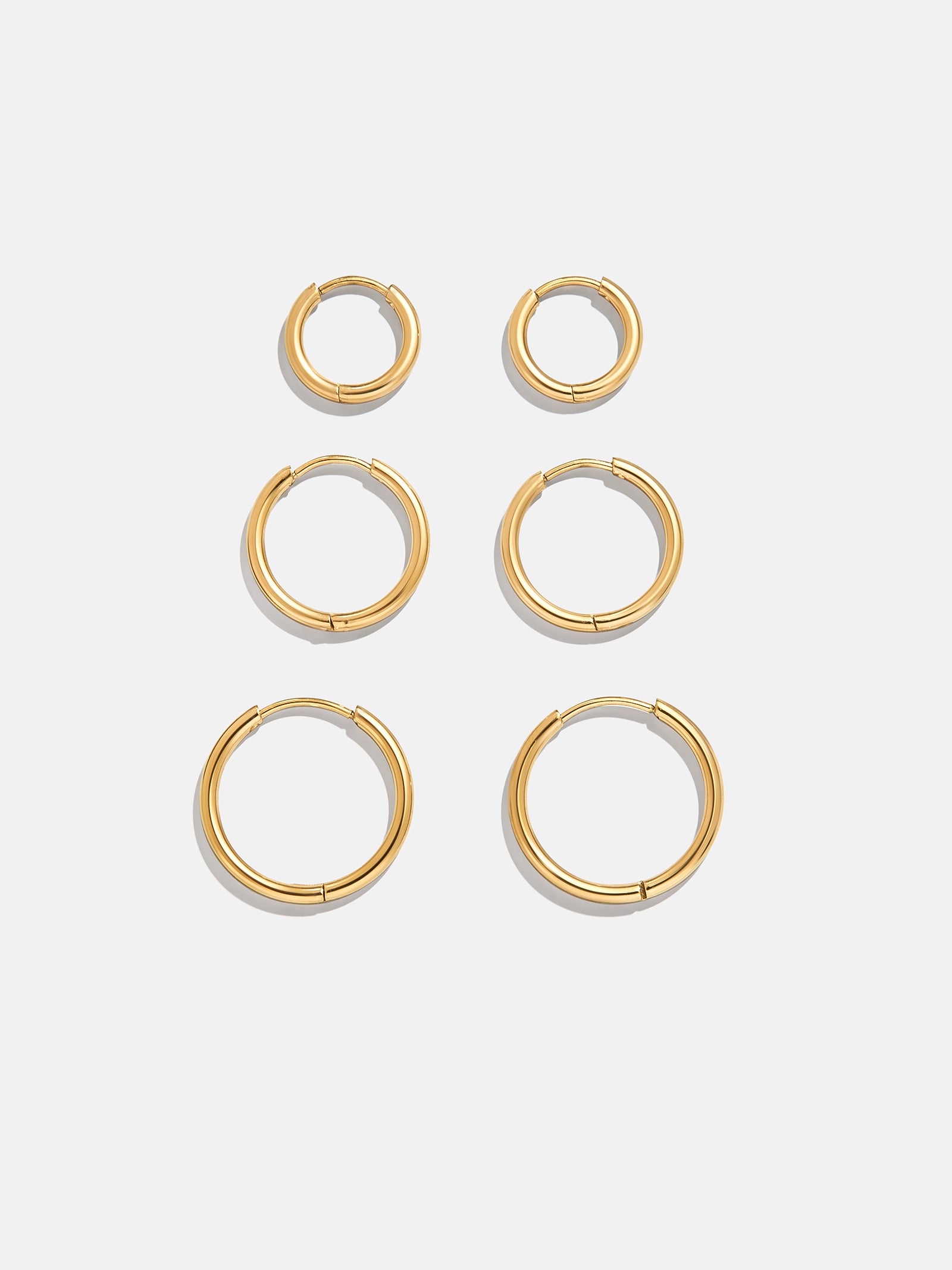 Verbena Waterproof Earring Set - Gold - Image 3