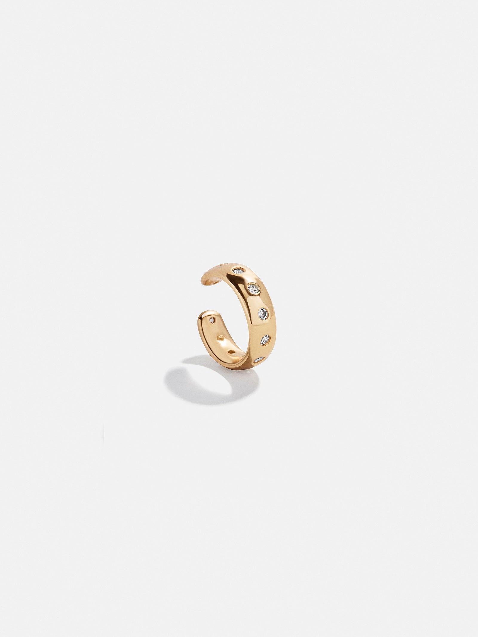 Vanessa 18K Gold Ear Cuff - Gold/Pav??