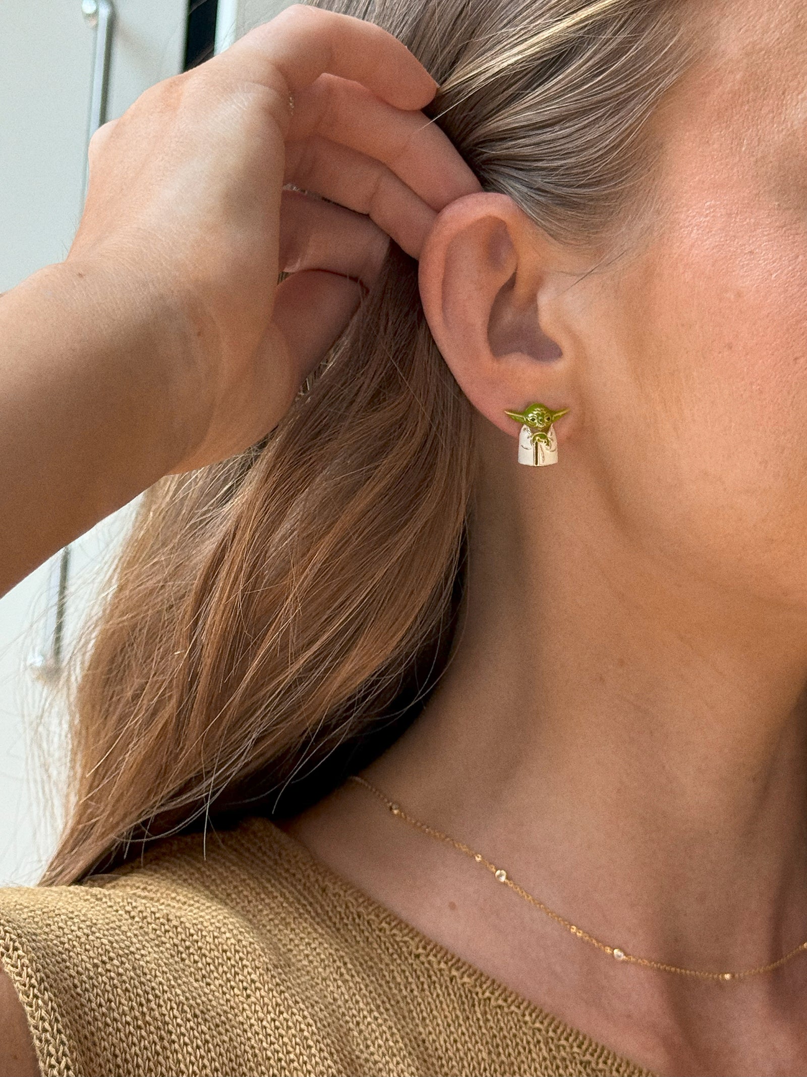 STAR WARS? Yoda? Earrings - Yoda - Image 2