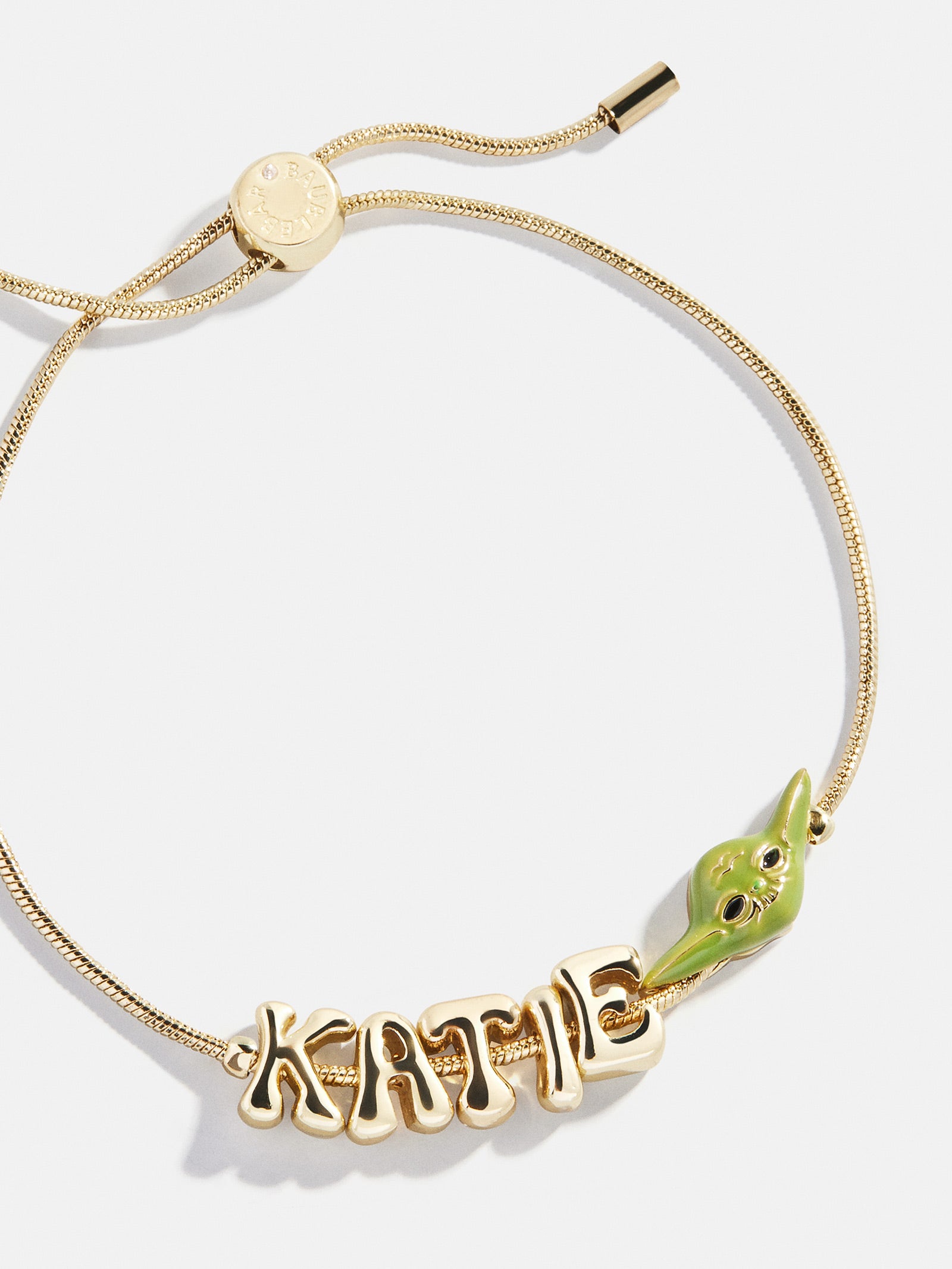 STAR WARS? Yoda? Bubble Slider Custom Bracelet - Yoda