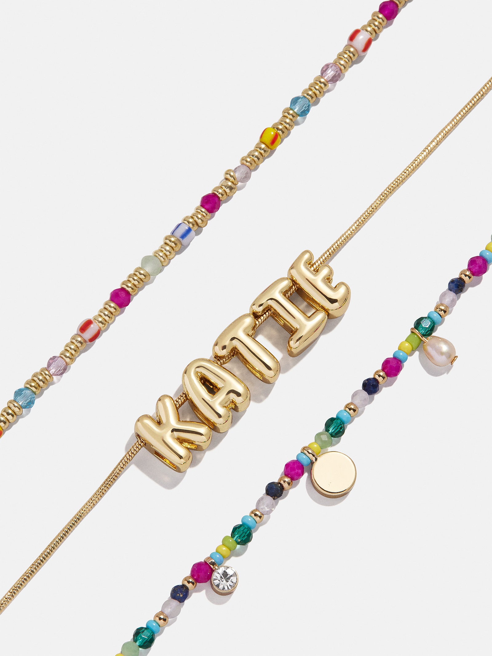 Rowan Semi-Precious Custom Layered Necklace - St. Tropez - Image 3