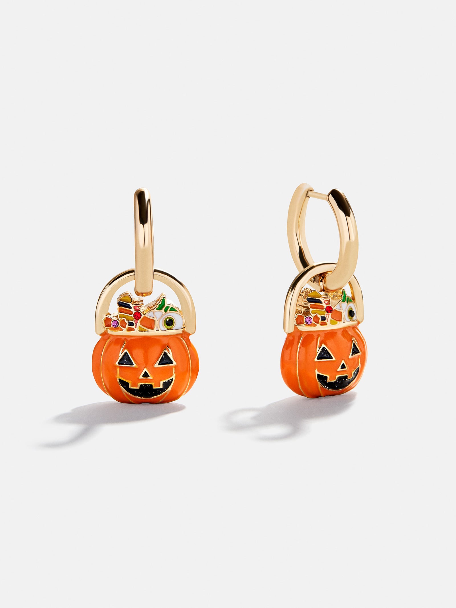 Laughing Jack Earrings - Pumpkin