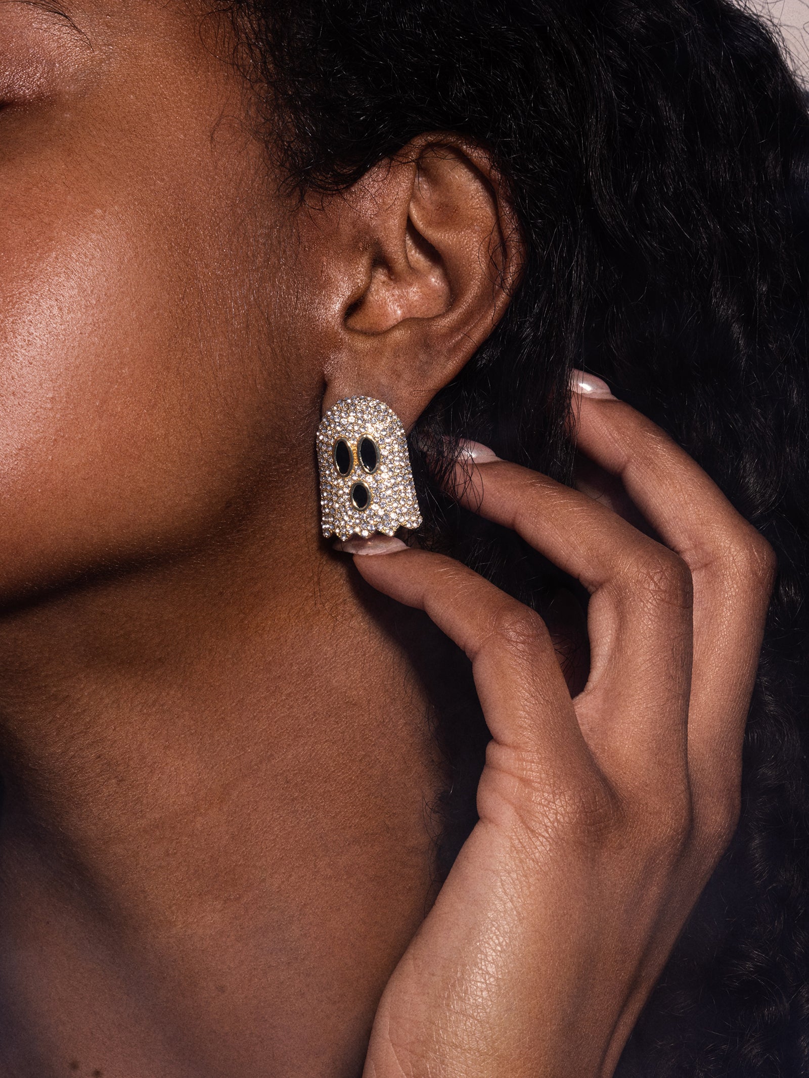 Shimmer My Spirits Earrings - Ghost - Image 2