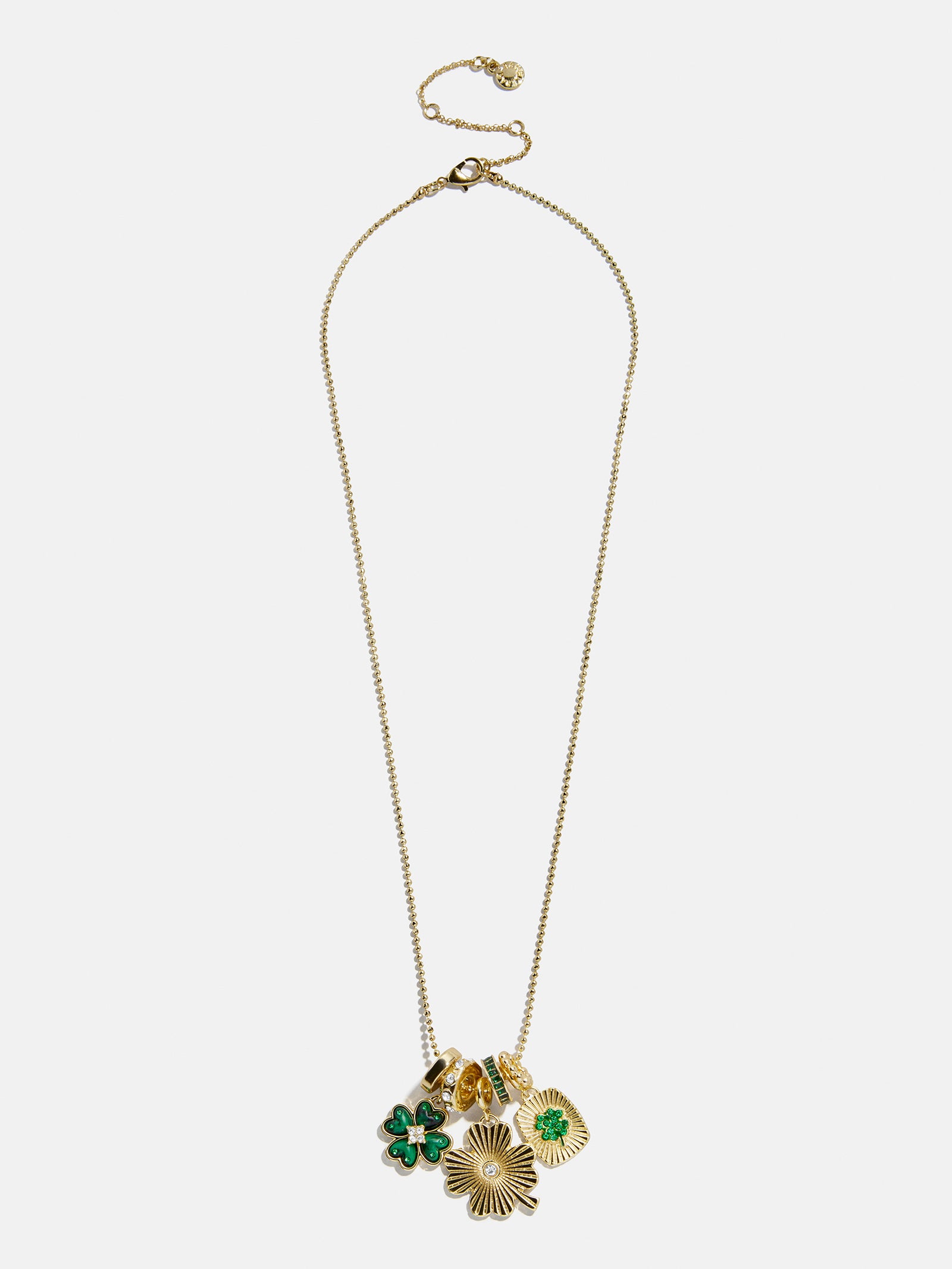 Lucky Clover Charm Necklace - Clover - Image 3