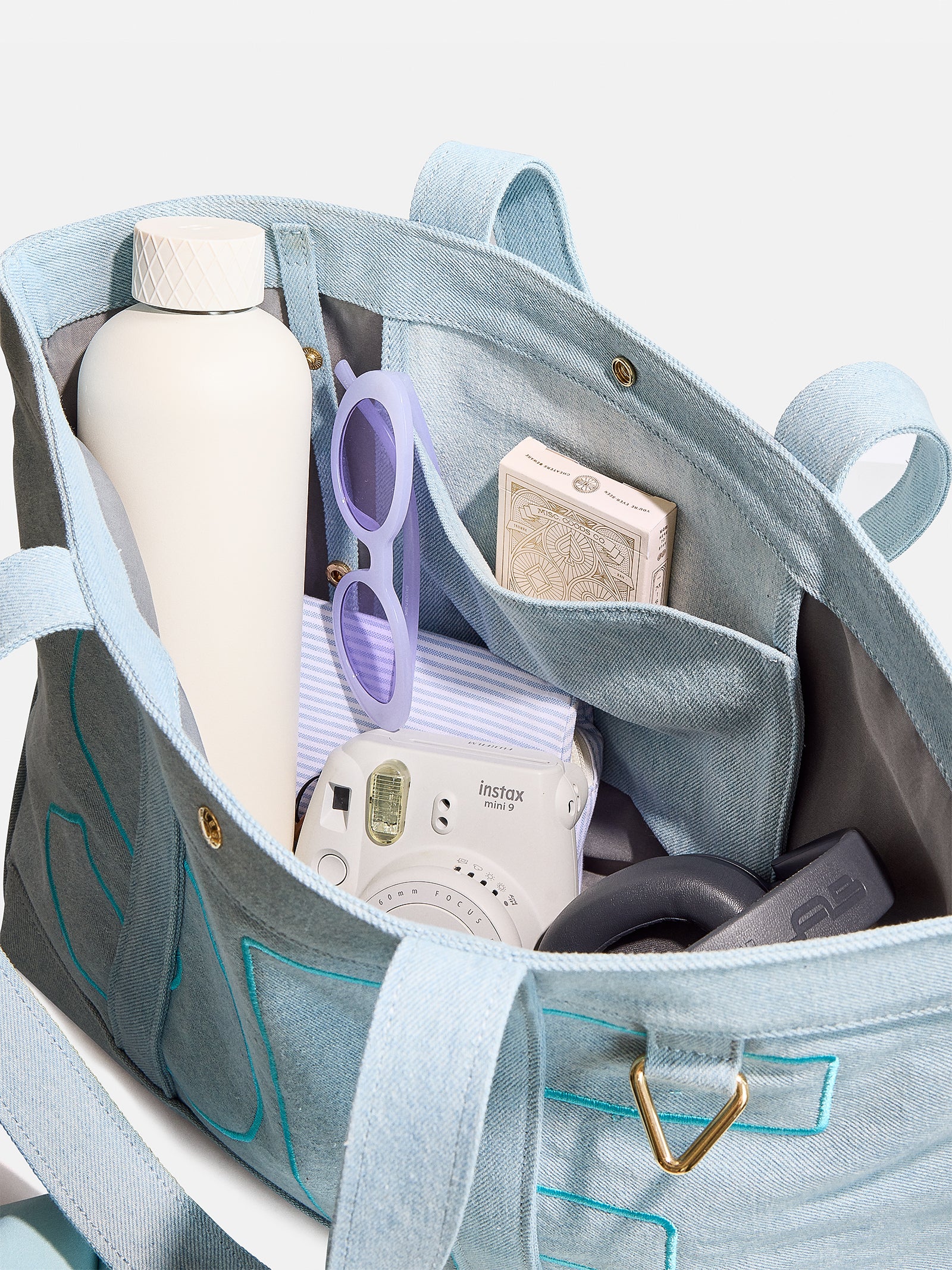 Custom Alpha Tote - Blue Denim - Image 58