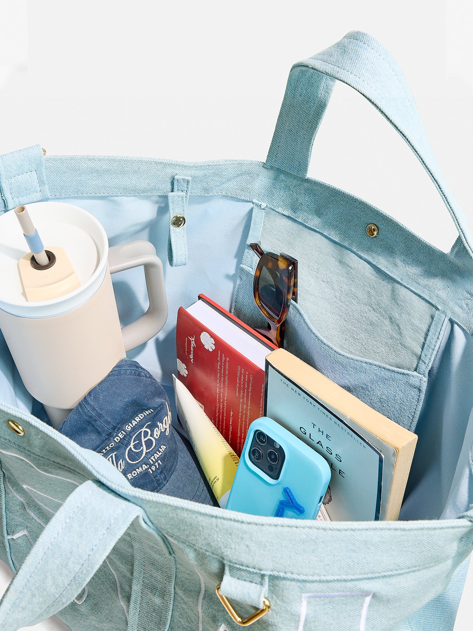 Custom Alpha Tote - Blue Denim - Image 61