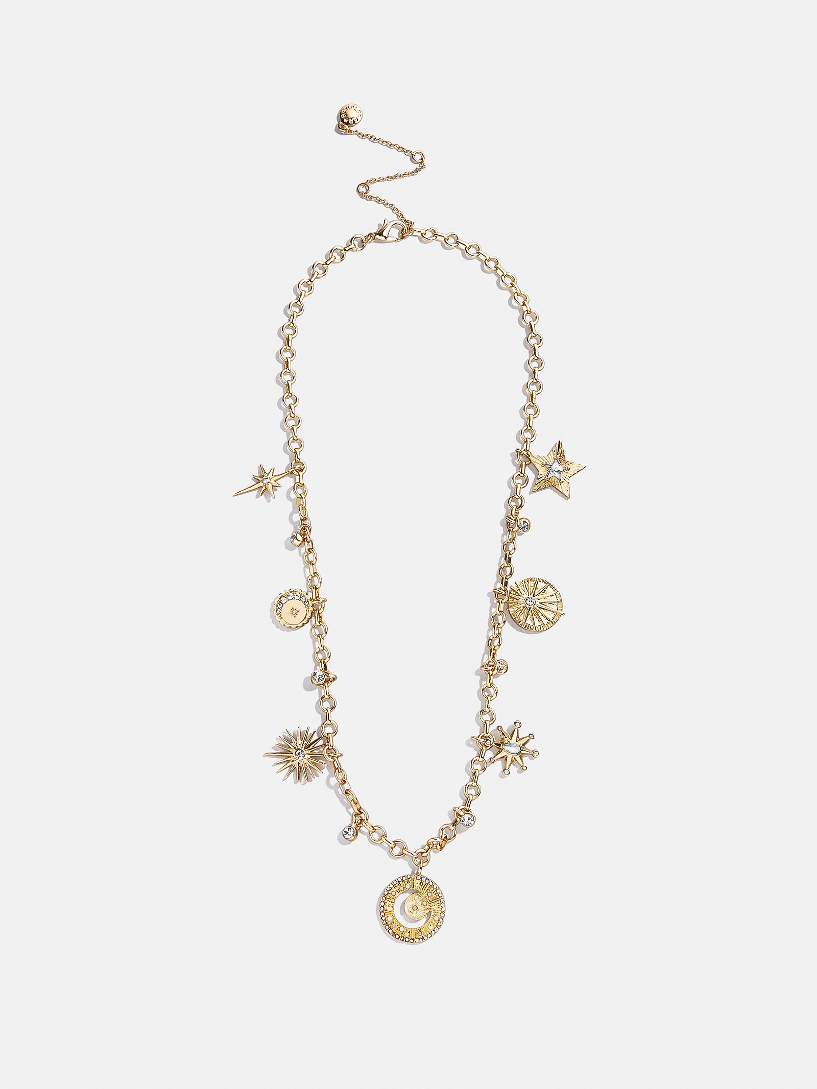Star Power Celestial Charm Necklace - Gold/Pav?? - Image 3